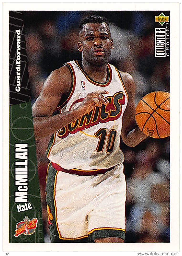 Nate McMillan - Upper Deck 1996-97 Collector's Choice - N.143 - 1990-1999