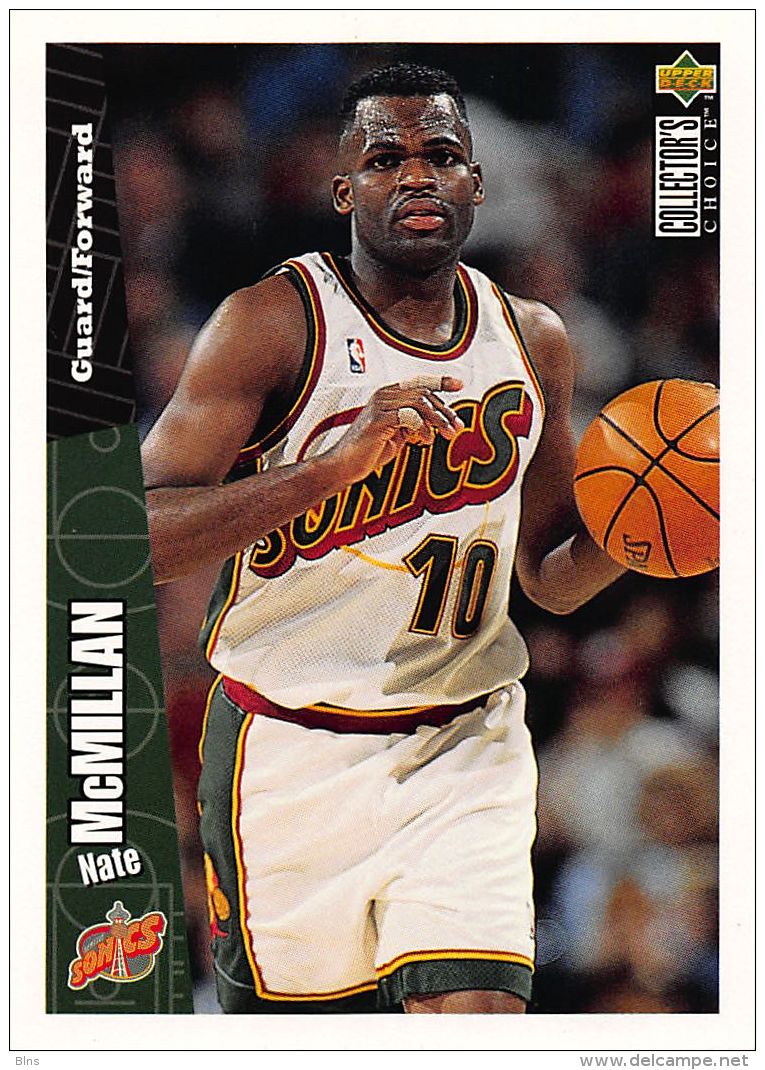 Nate McMillan - Upper Deck 1996-97 Collector's Choice - N.143 - 1990-1999