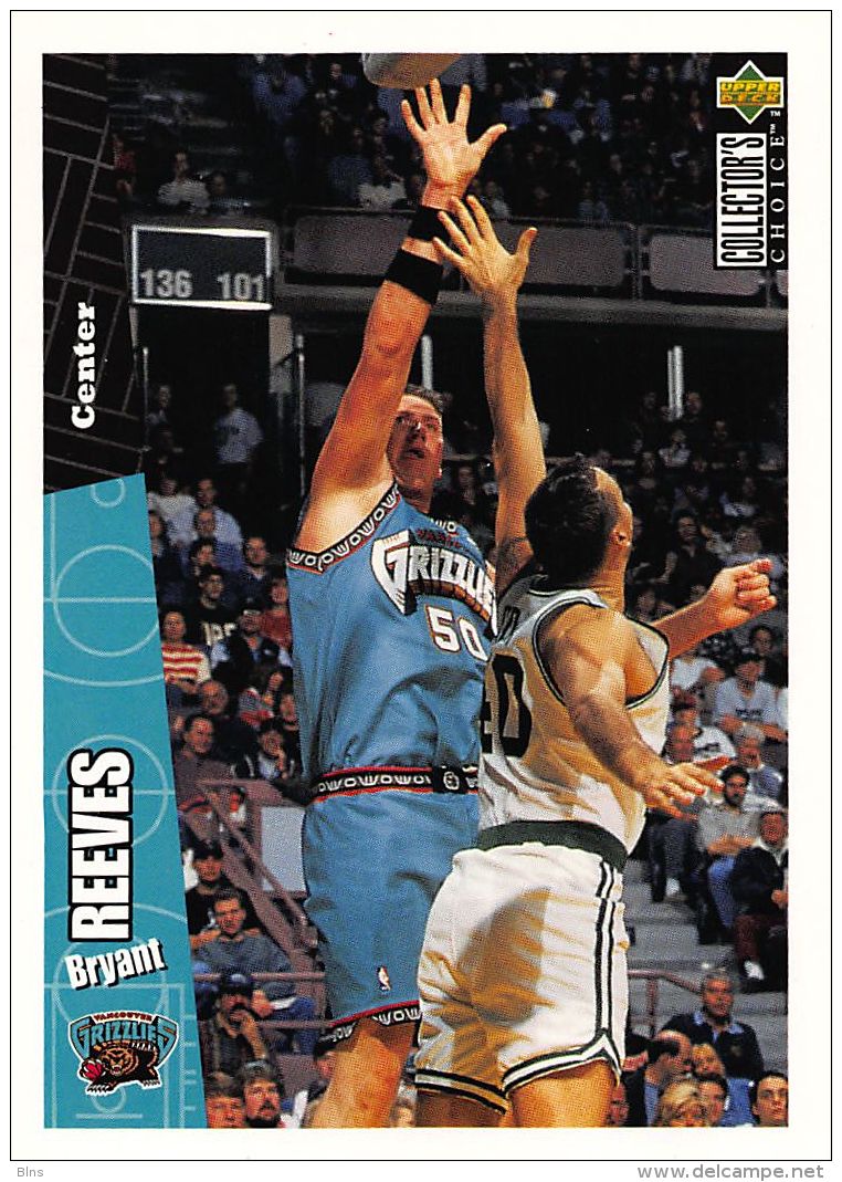 Bryant Reeves - Upper Deck 1996-97 Collector's Choice - N.159 - 1990-1999