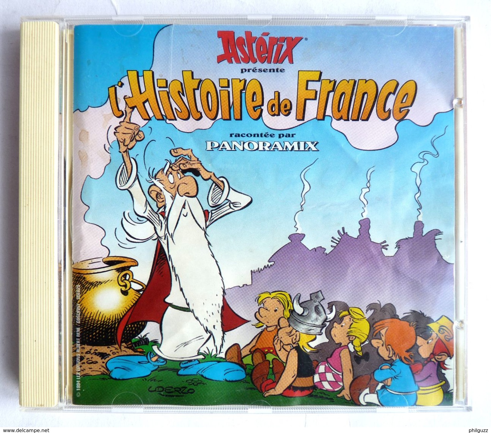 CD L'HISTOIRE DE FRANCE RACONTEE PAR PANORAMIX 1994 - Disques & CD