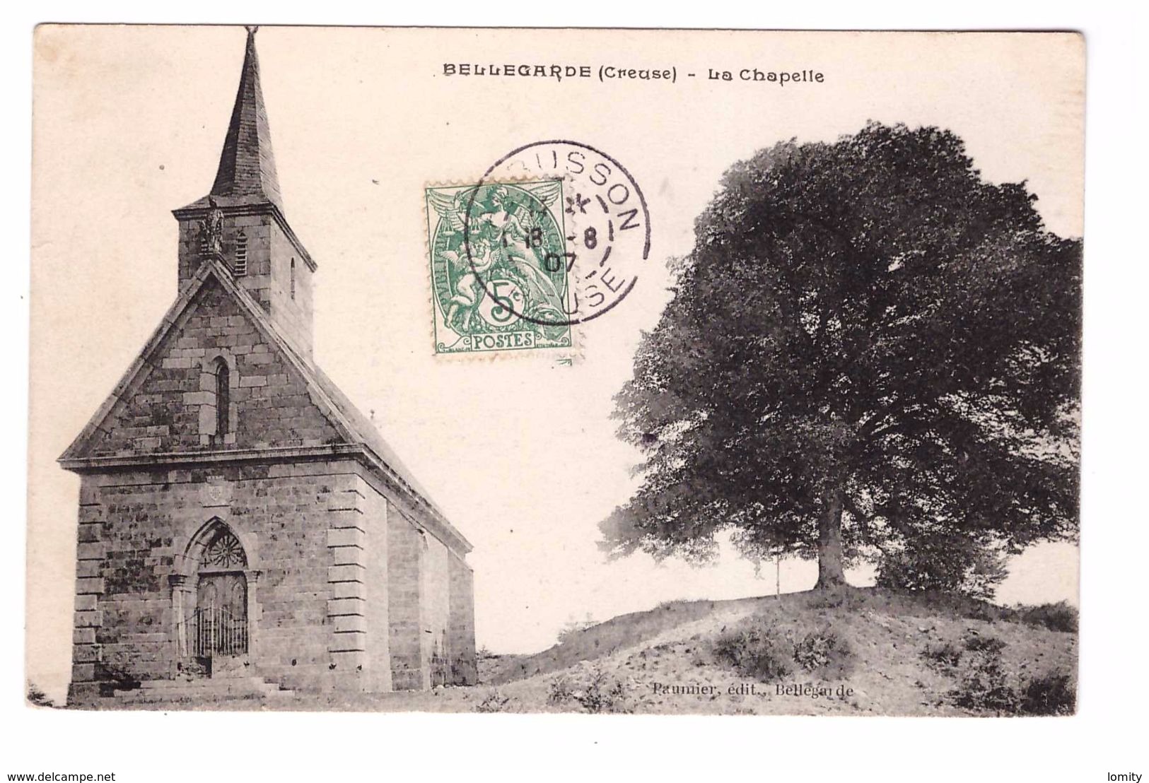 23 Bellegarde La Chapelle Cpa Cachet 1907 - Bellegarde