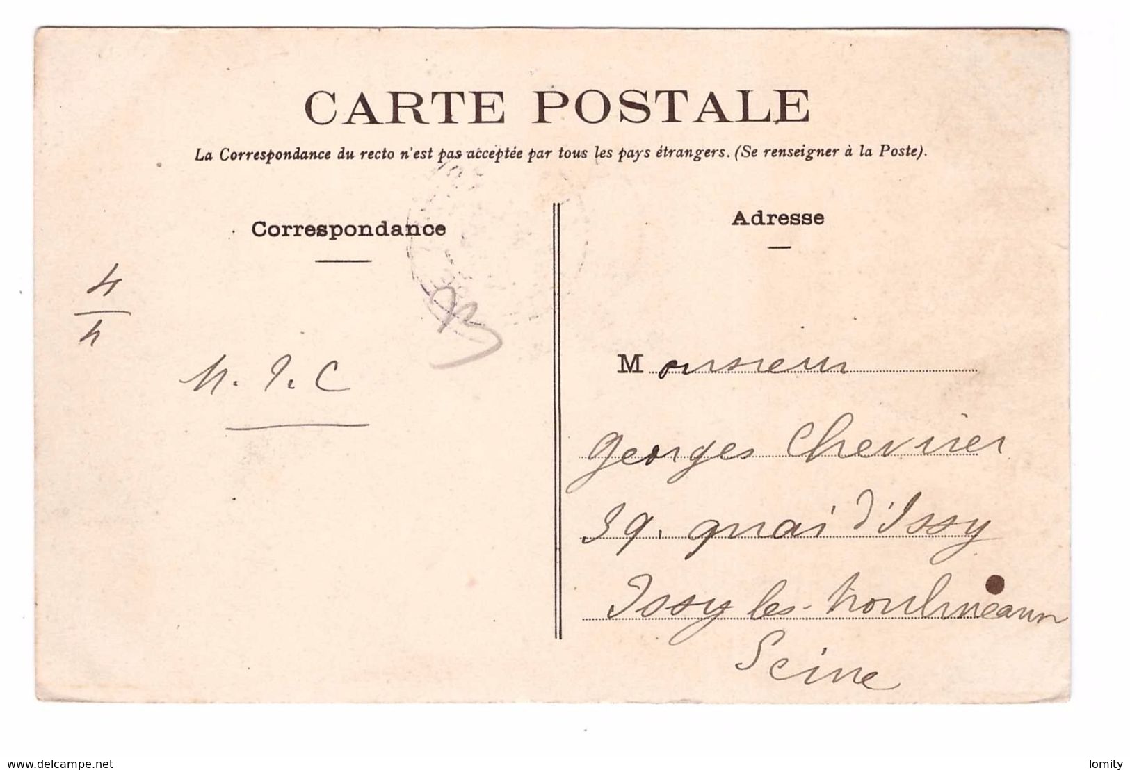 23 Bellegarde La Chapelle Cpa Cachet 1907 - Bellegarde