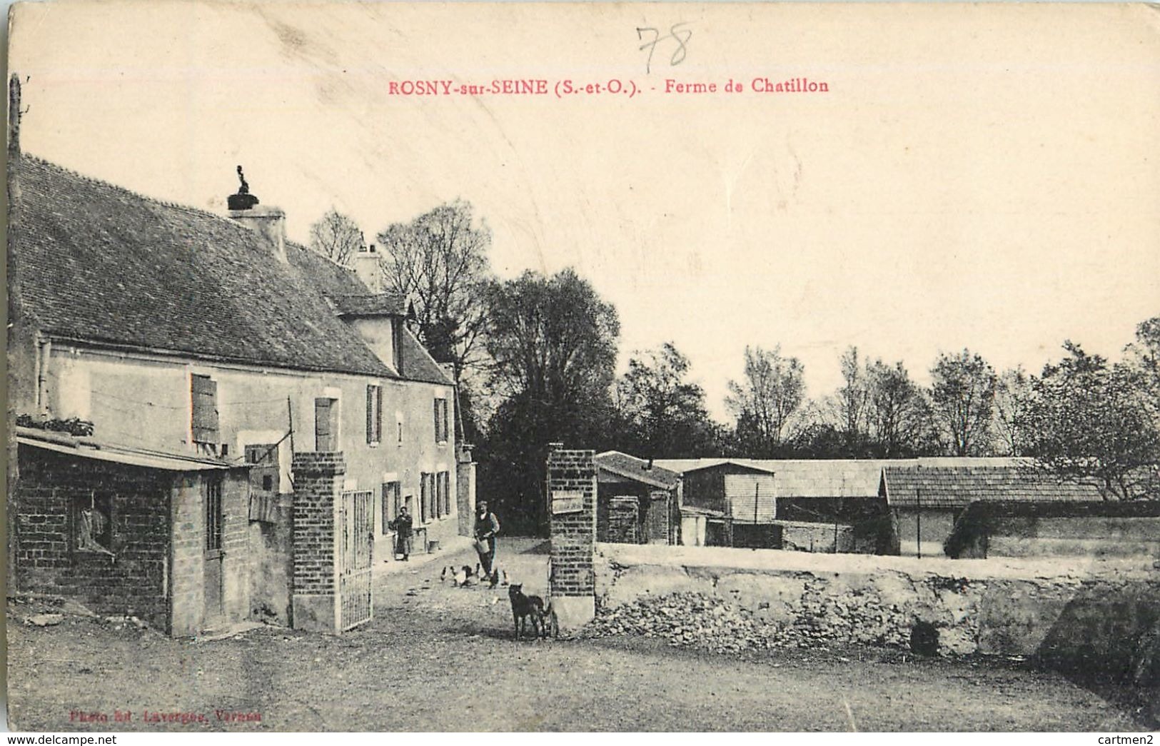 ROSNY-SUR-SEINE FERME DE CHATILLON 78 - Rosny Sur Seine