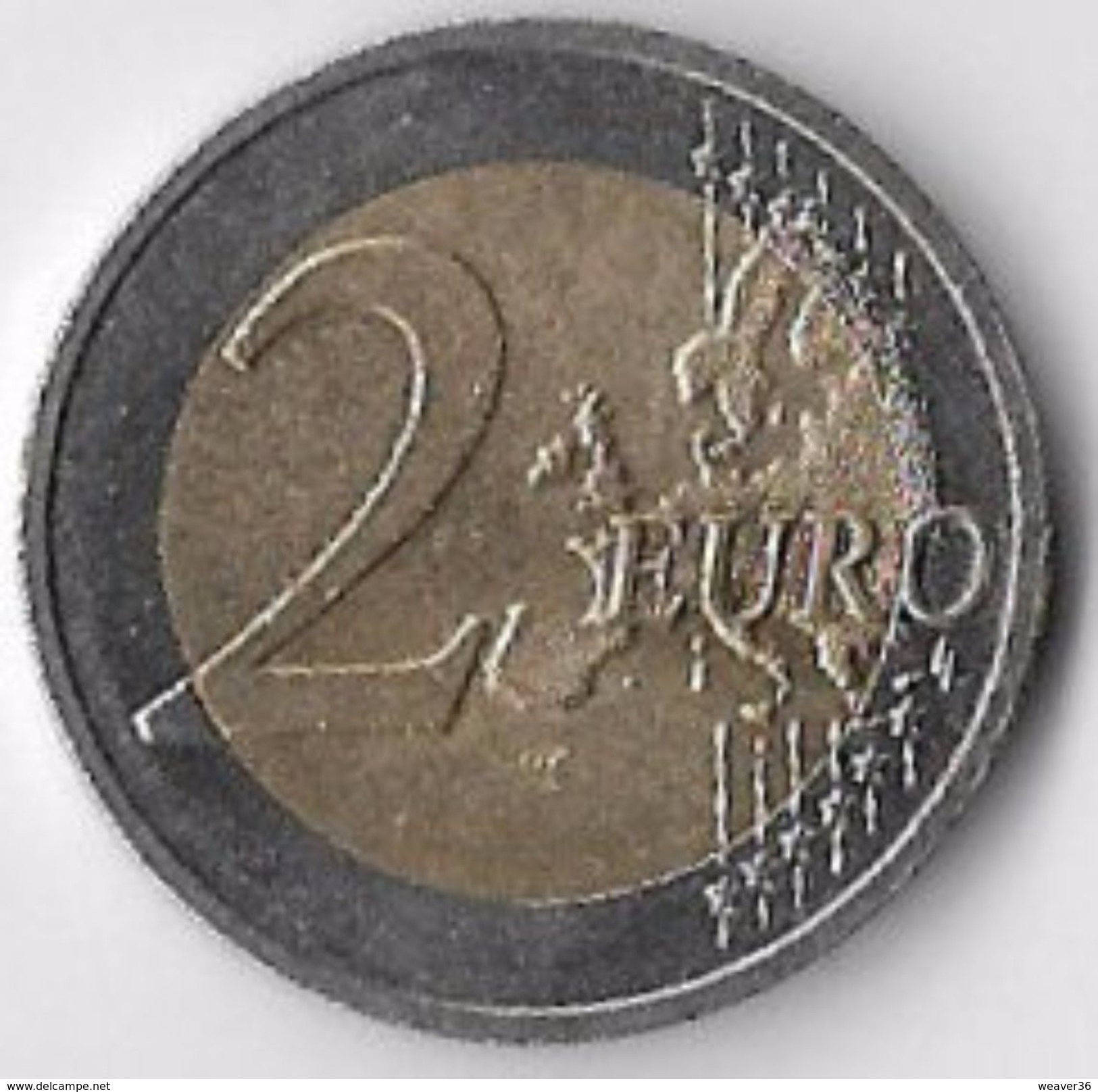 Germany Federal Republic 2015G 2 Euros 30th Anniversary EU Flag [C465/2D] - Other & Unclassified