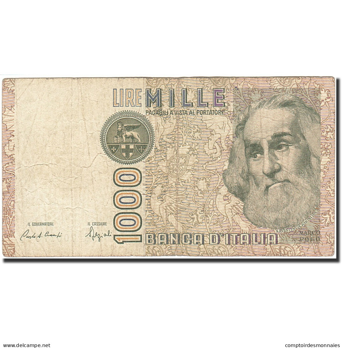 Billet, Italie, 1000 Lire, 1982-1983, 1982-01-06, KM:109b, B+ - 1000 Lire