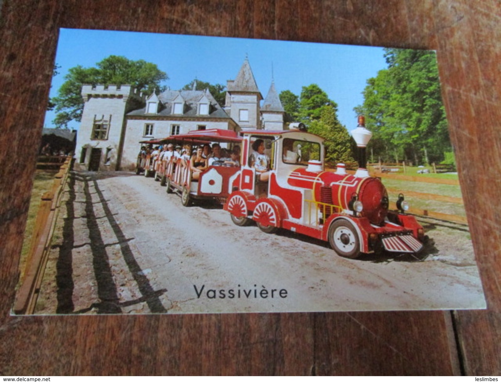 Vassiviere En Limousin. Lac Artificiel. Bos Editions. Postmarked 1987. - Royere