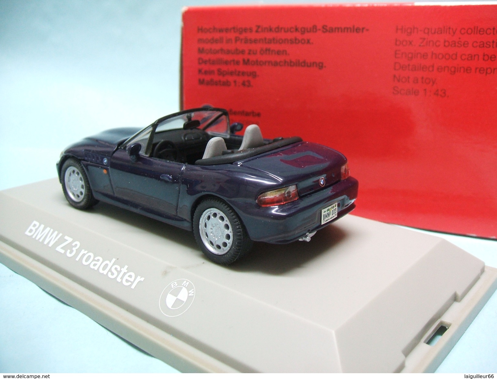 Schuco - BMW Z3 ROADSTER Cabriolet BO 1/43 - Schuco