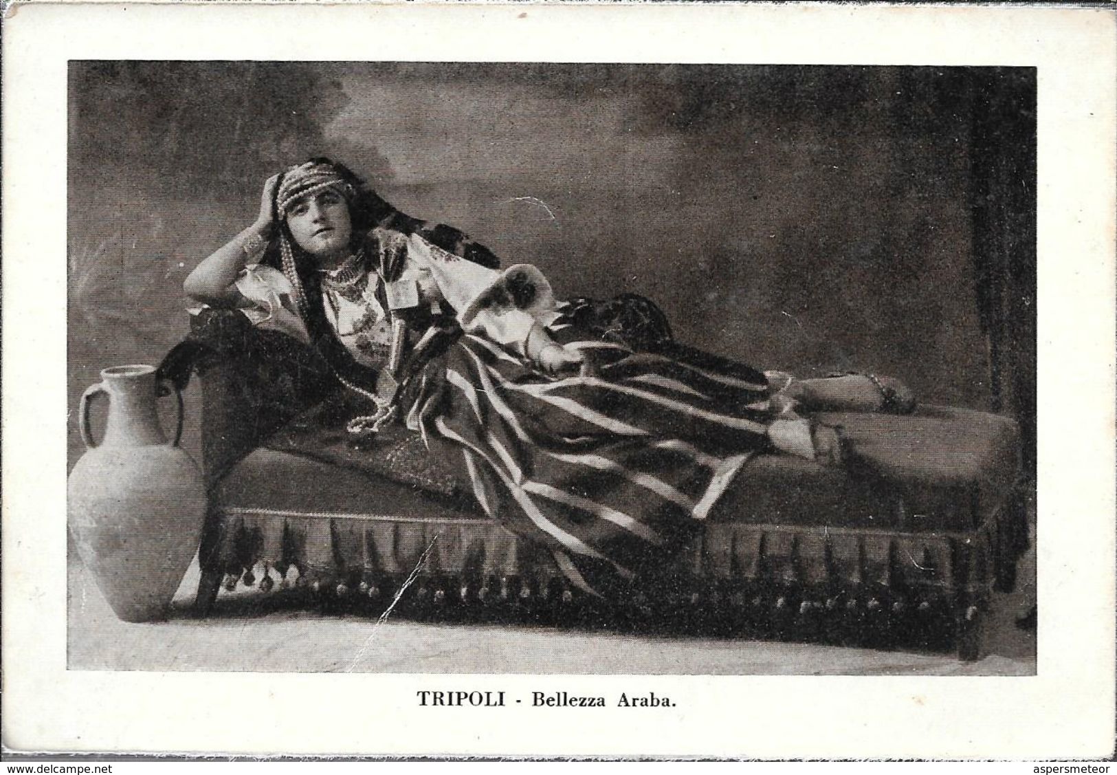 TRIPOLI  BELLEZZA  ARABA  LIBIA OCC. ITALIANA - Libië