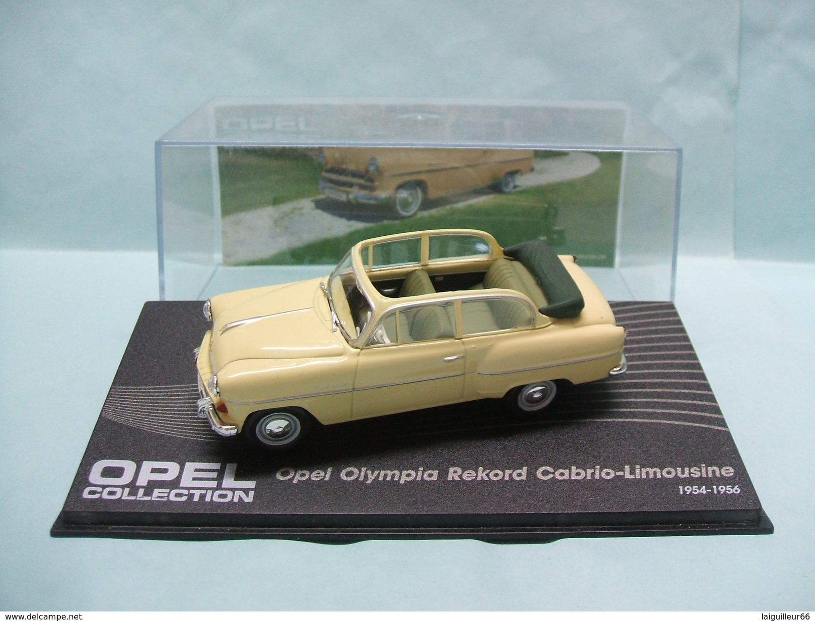 Ixo - OPEL OLYMPIA REKORD Cabrio-Limousine 1954 1956 BO 1/43 - Sonstige & Ohne Zuordnung