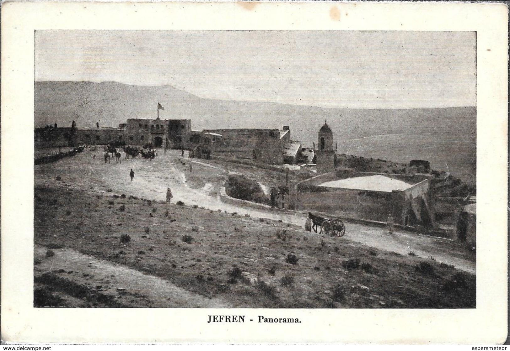 JEFREN PANORAMA STAMPA CIRCA 1915 LIBIA - Libië