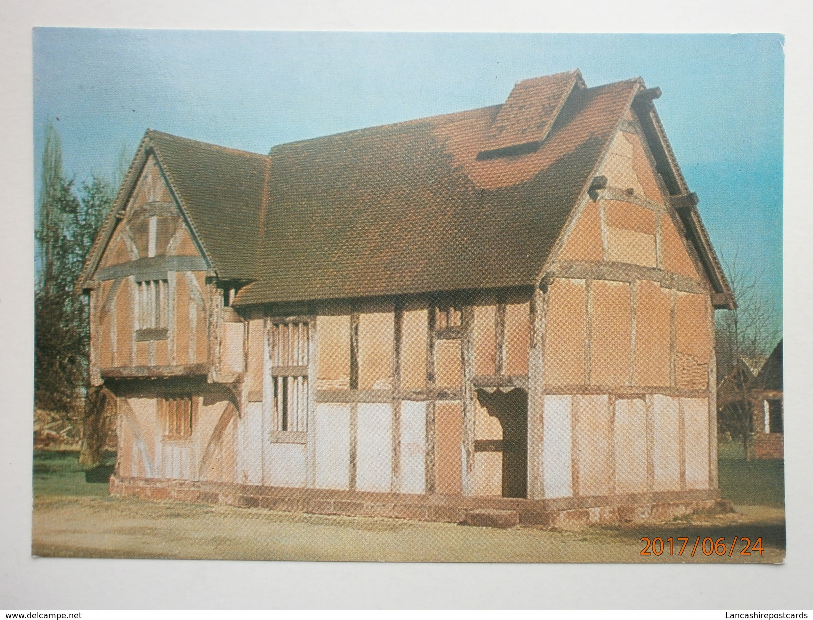 Postcard 15th Century Merchant's House At The Avoncroft Building Museum Bromsgrove  My Ref B21423 - Museum