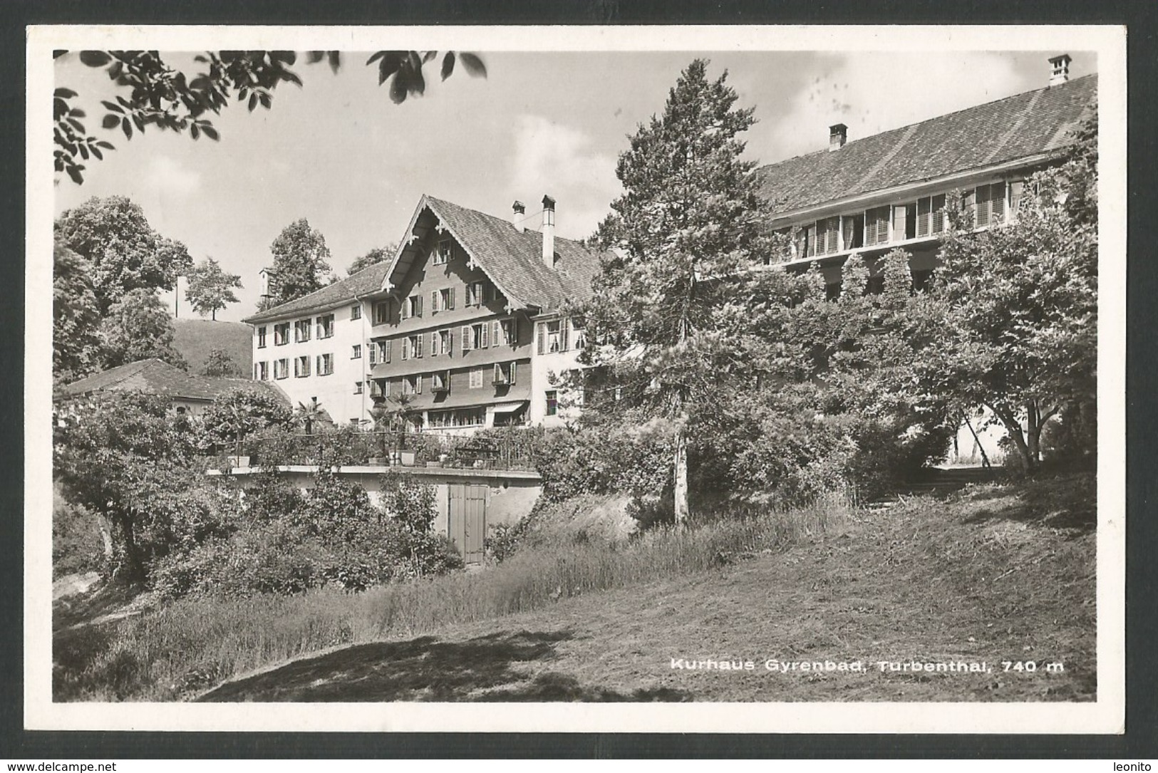 GYRENBAD ZH Turbenthal Kurhaus 1954 - Turbenthal