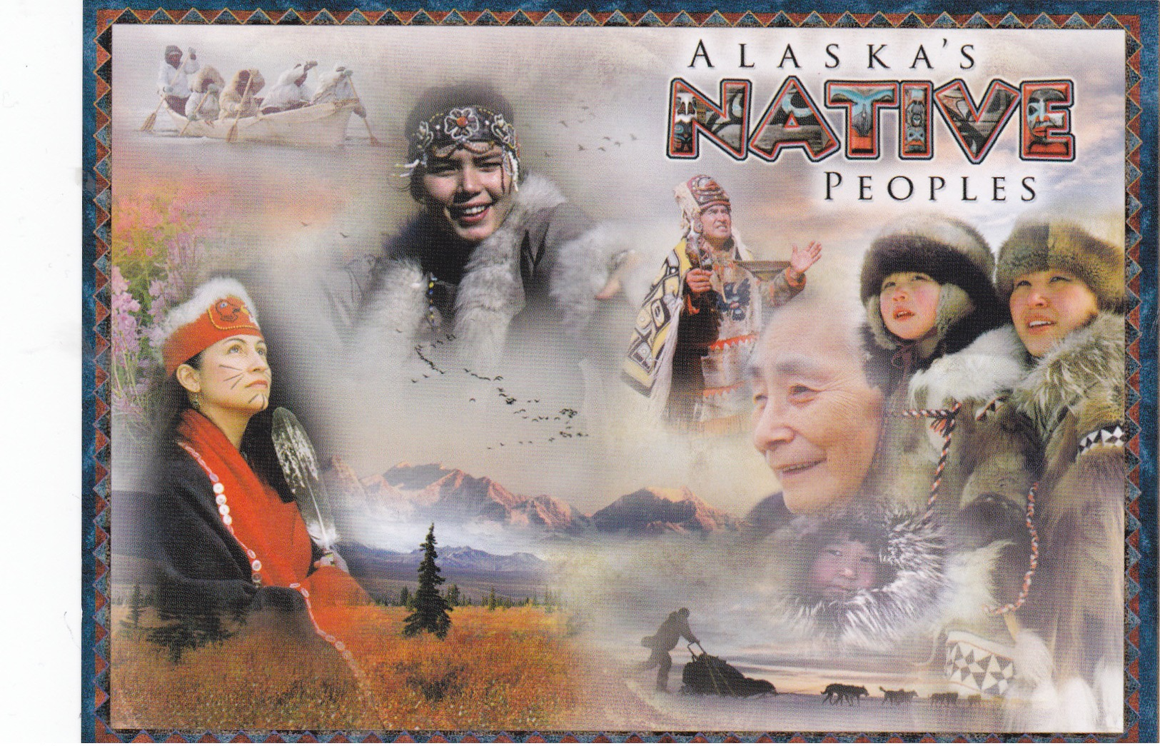 Traditional Native Dress, Clothing, ALASKA, AK, United States, USA, POSTCARD POST CARD, Carte Postale - Other & Unclassified