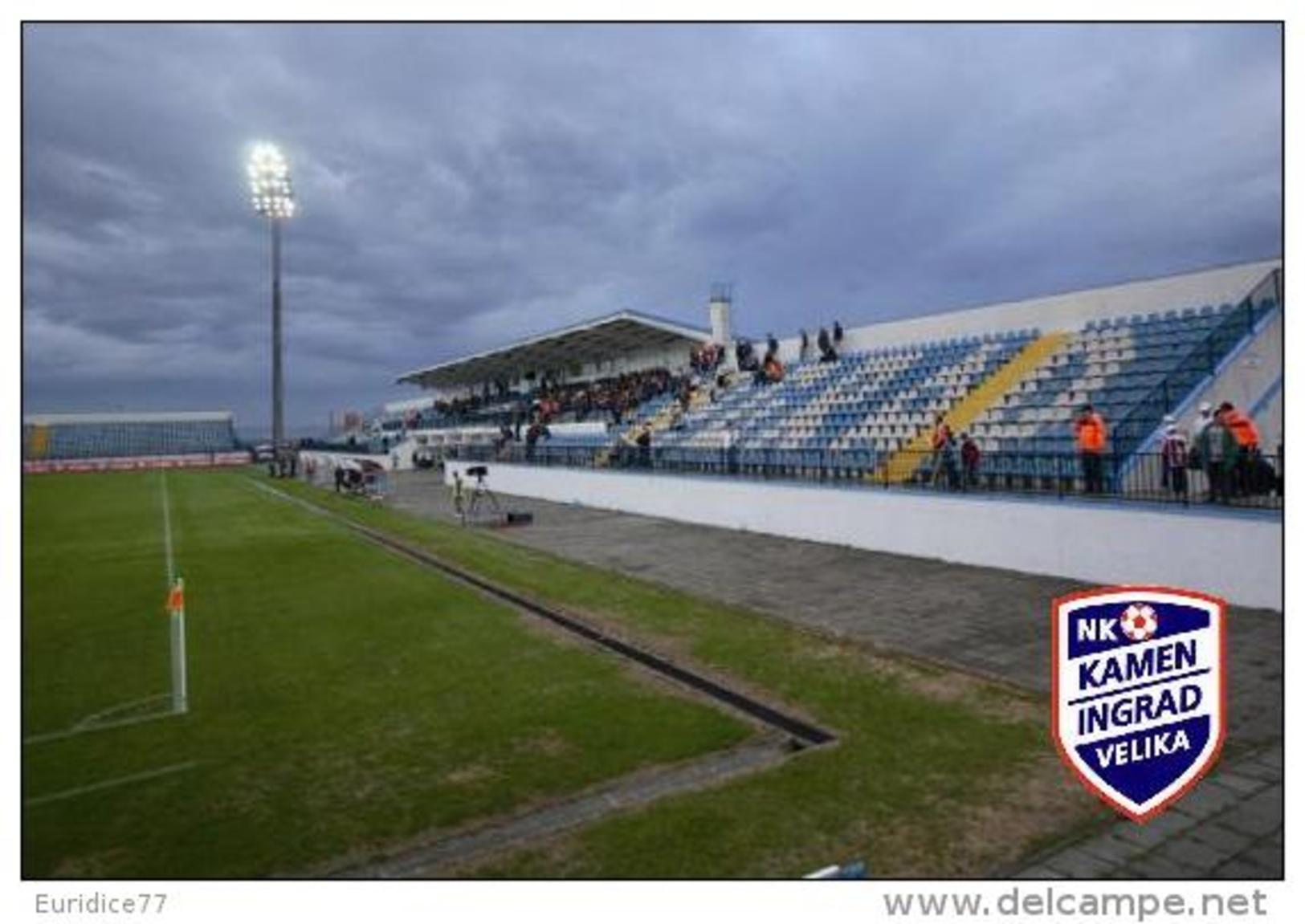 Stadium Kamen Ingrad (NK Kamen Ingrad,Croatia) Postcard - Size: 15x10 Cm. Aprox - Fútbol
