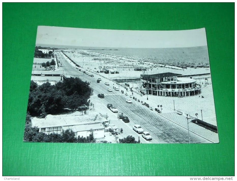 Cartolina Rimini - Lungomare E Spiaggia 1963 - Rimini