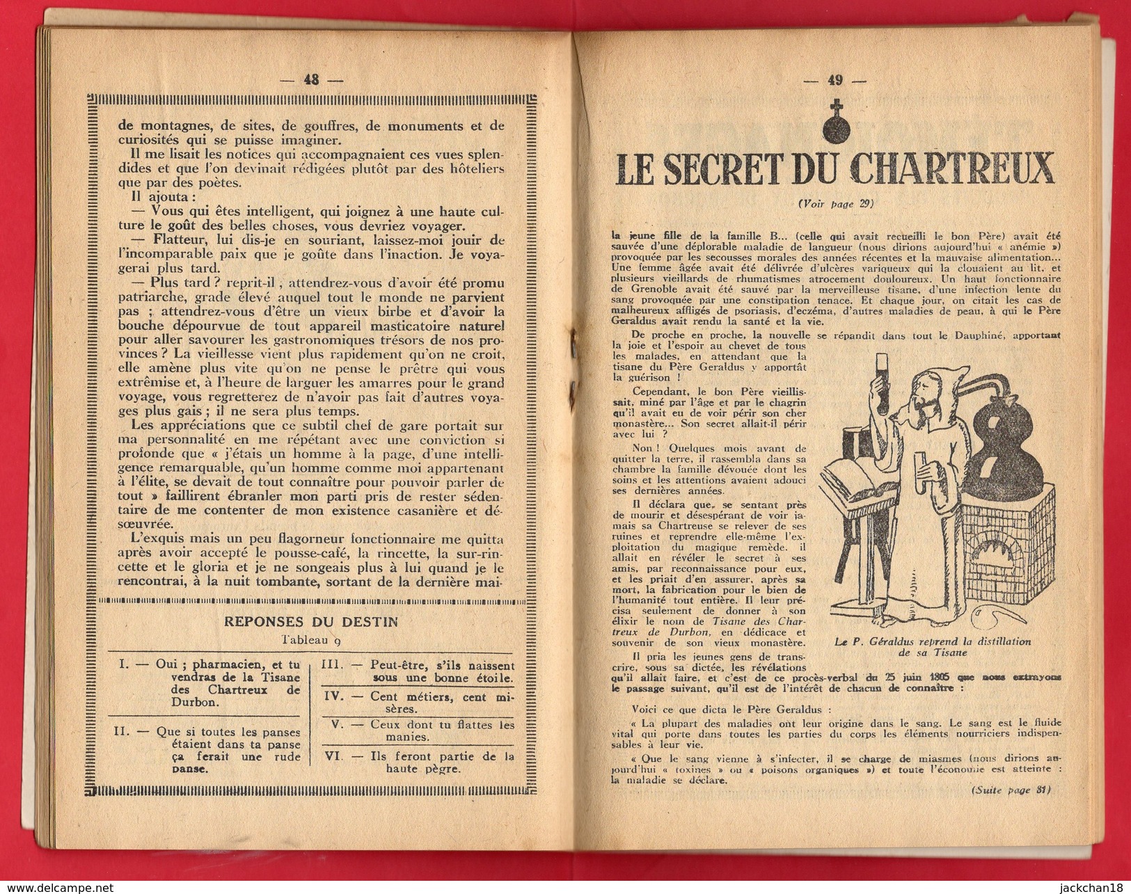 -- ALMANACH PORTE BONHEUR - OFFERT PAR UNE PHARMACIE DE NEVERS (Nièvre) -- - Autres & Non Classés