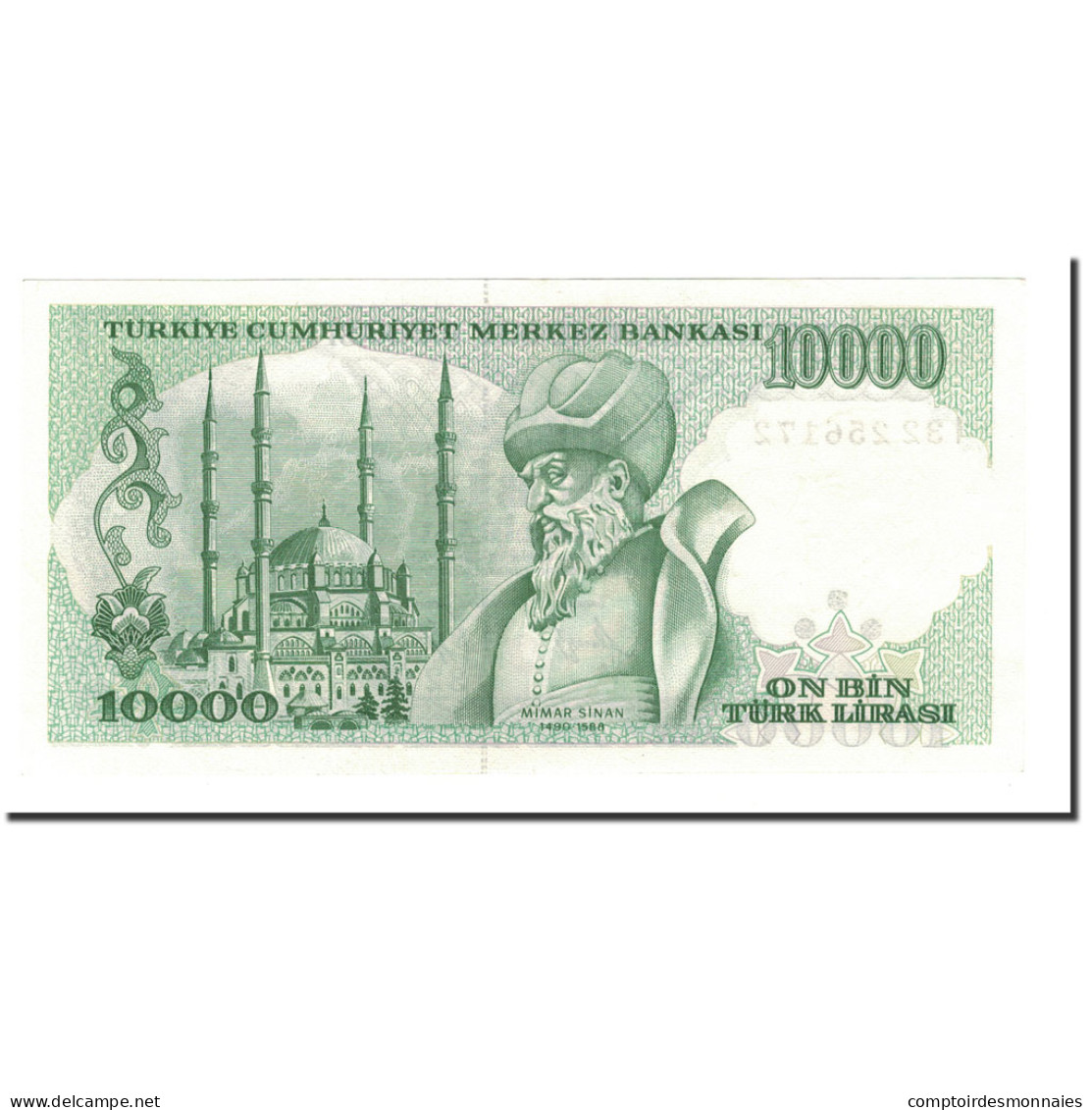 Billet, Turquie, 10,000 Lira, 1989, KM:200, NEUF - Turquie