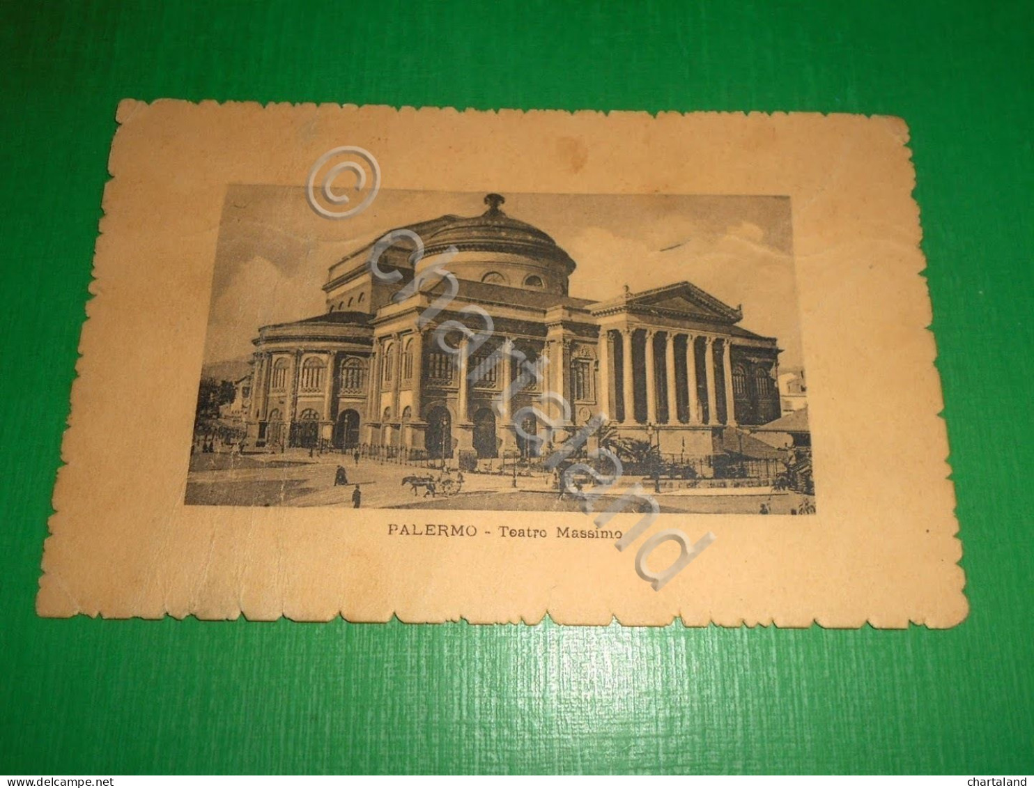 Cartolina Palermo - Teatro Massimo 1913 - Palermo