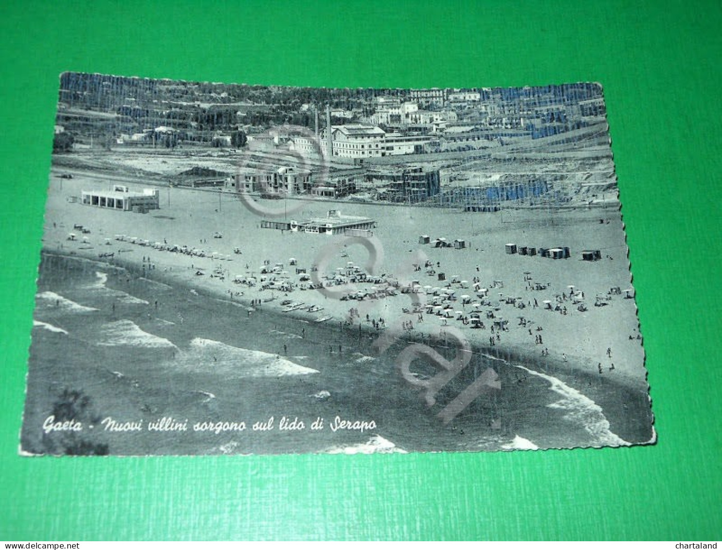 Cartolina Gaeta - Nuovi Villini Sorgono Sul Lido Di Serapo 1957 - Latina