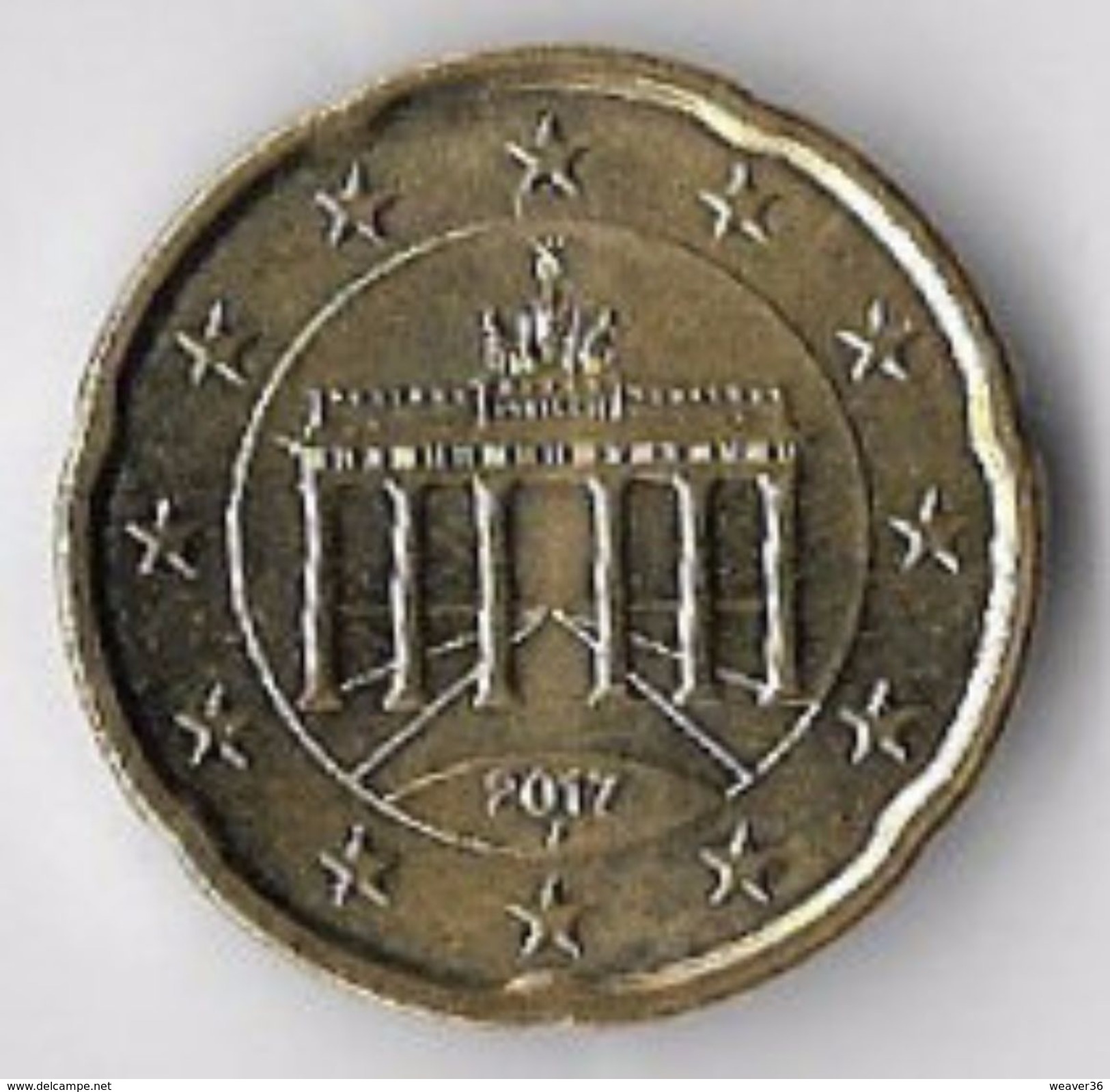 Germany 2017J 20 (Euro) Cents [C470/2D] - Sonstige & Ohne Zuordnung