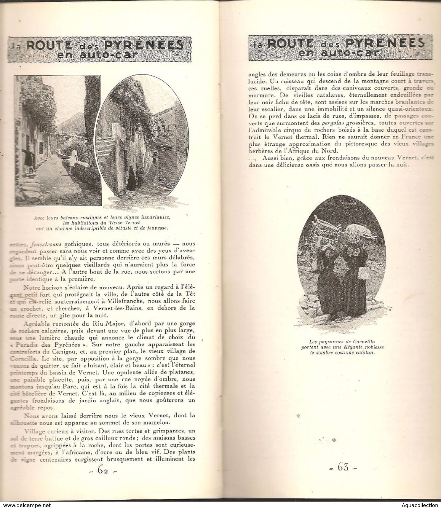 GUIDE TOURISTIQUE 1930. PYRÉNÉES. CÉVENNES. CAUSSES. GORGES DU TARN. MASSIF CENTRAL. 152 PAGES. - Tourisme