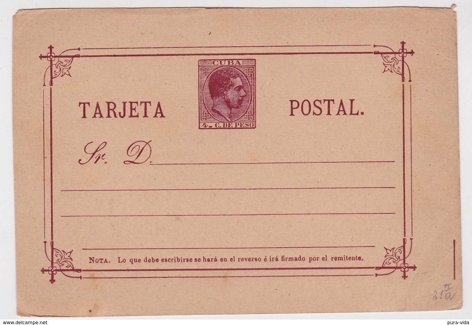 Cuba Postal Card Stationery UNUSED OLD Lot#14 - Sonstige & Ohne Zuordnung