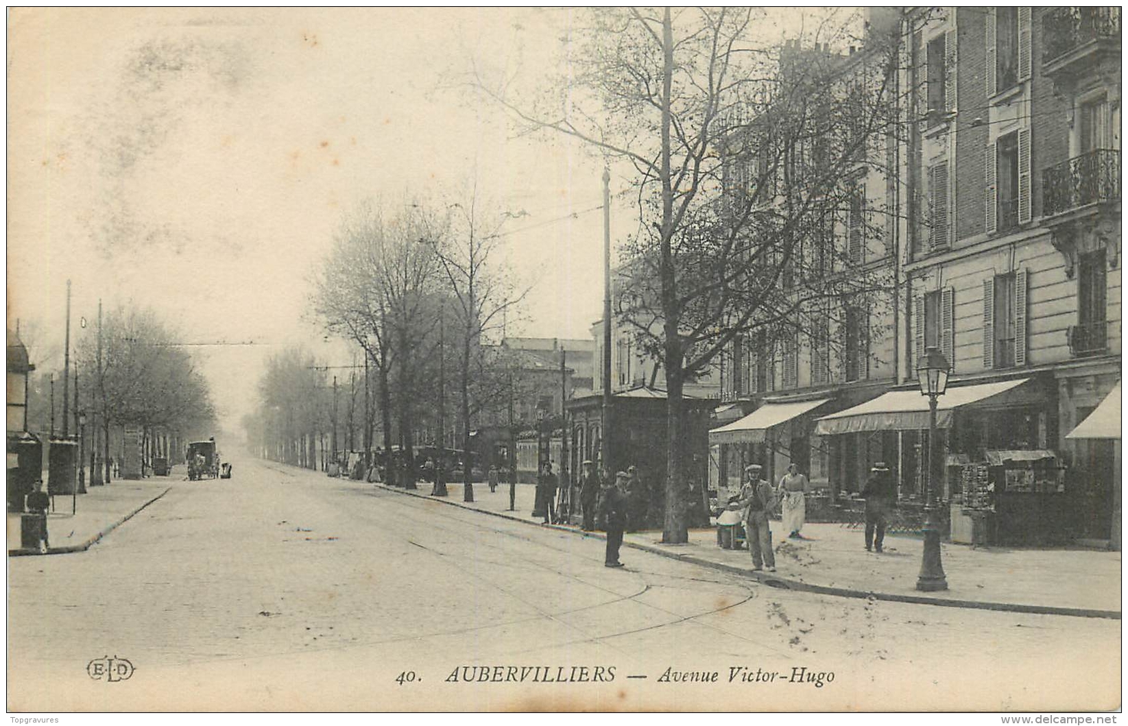 93 AUBERVILLIERS AVENUE VICTOR HUGO ELD - Aubervilliers