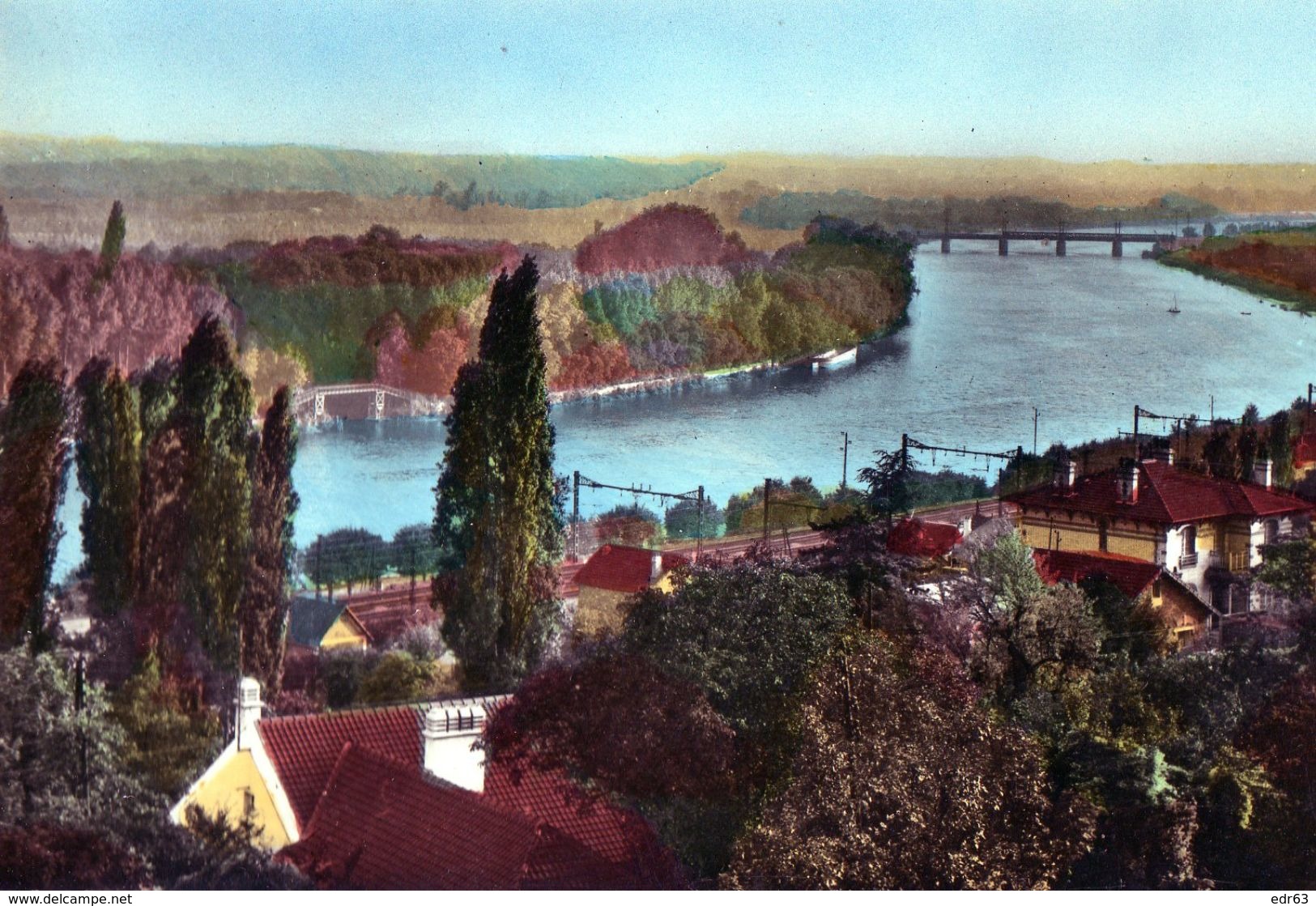 [91] Essonne > Athis Mons Vue Generale Sur La Vallée De La Seine - Athis Mons