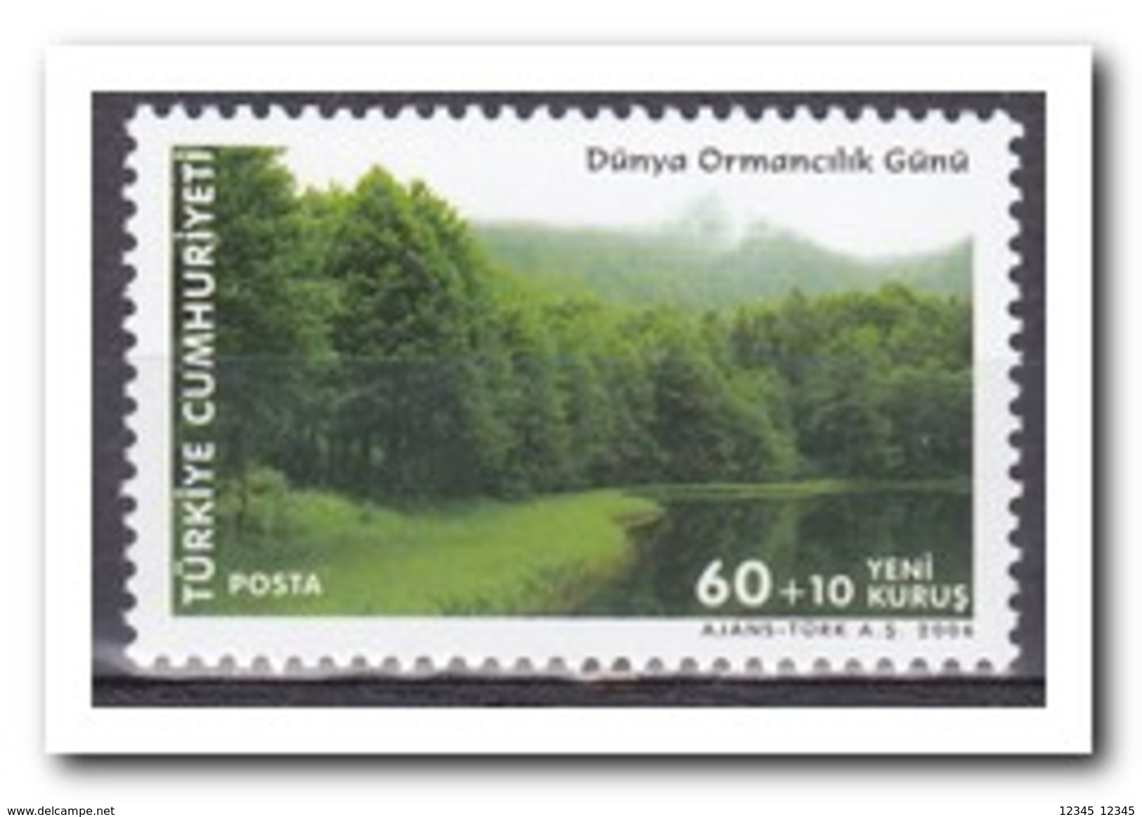 Turkije 2006, Postfris MNH, Trees - Neufs