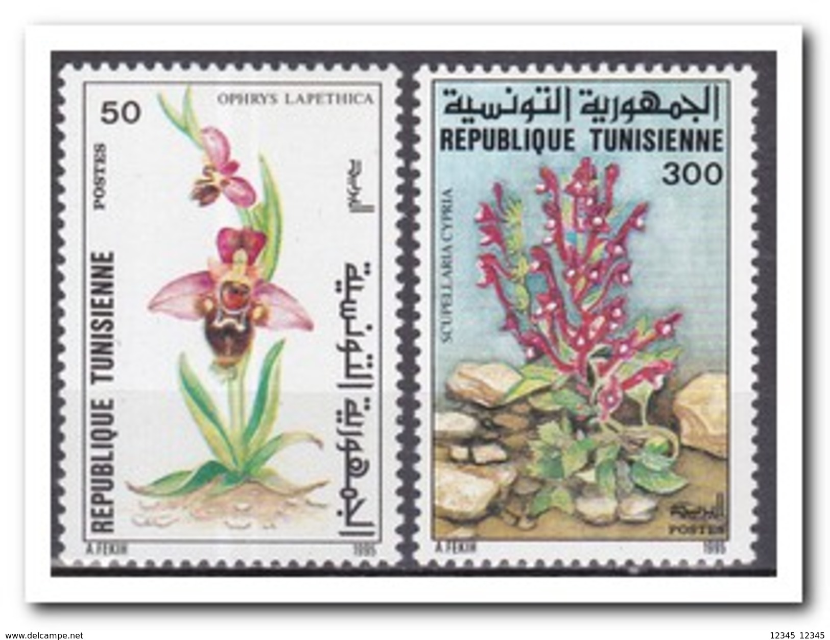 Tunesië 1995, Postfris MNH, Flowers - Tunesië (1956-...)