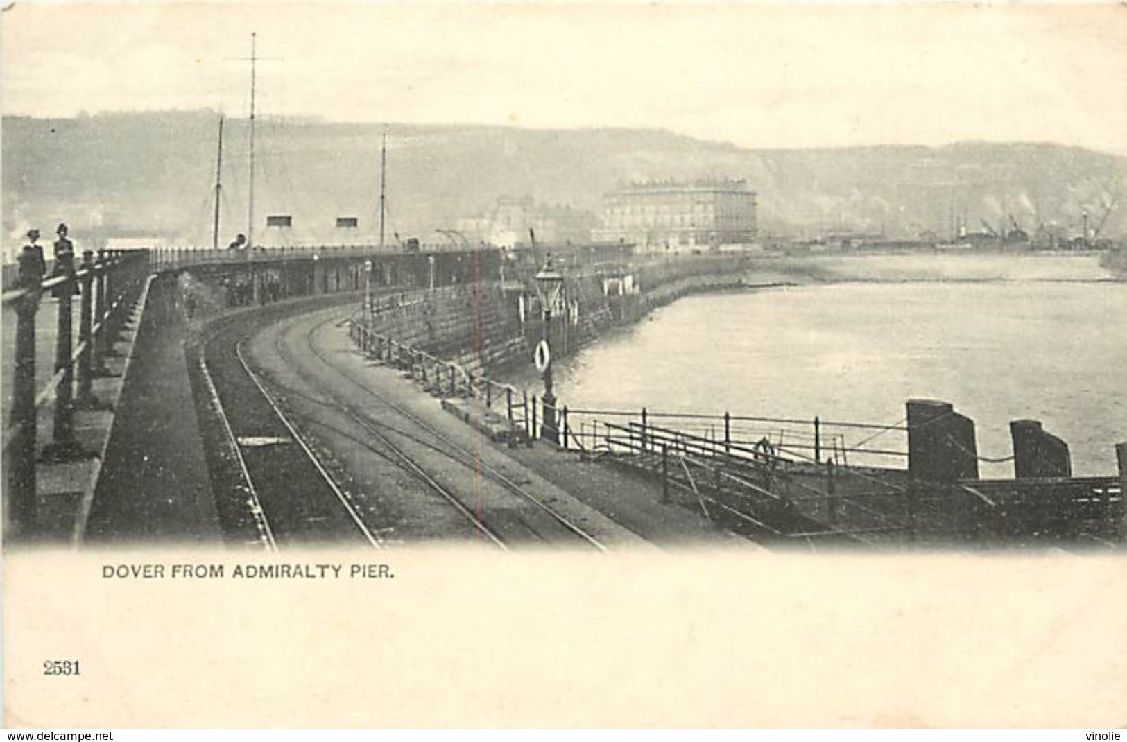A-17.6576 :   DOVER FROM ADMIRALTY PIER - Dover