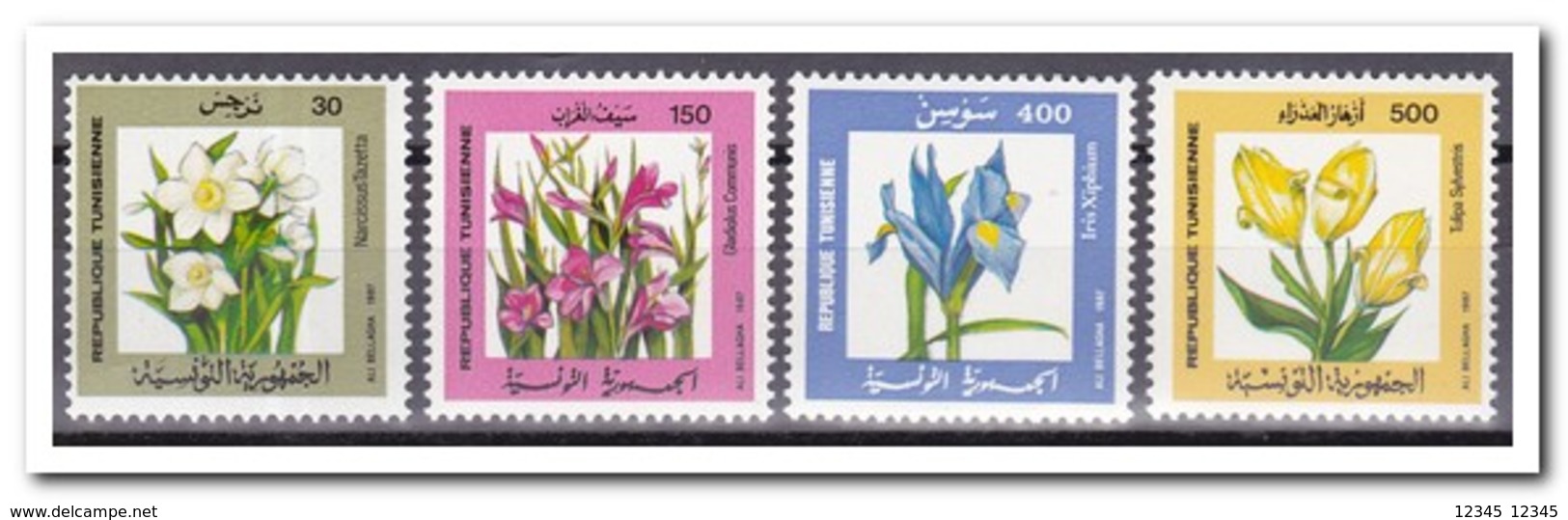 Tunesië 1987, Postfris MNH, Flowers - Tunesië (1956-...)