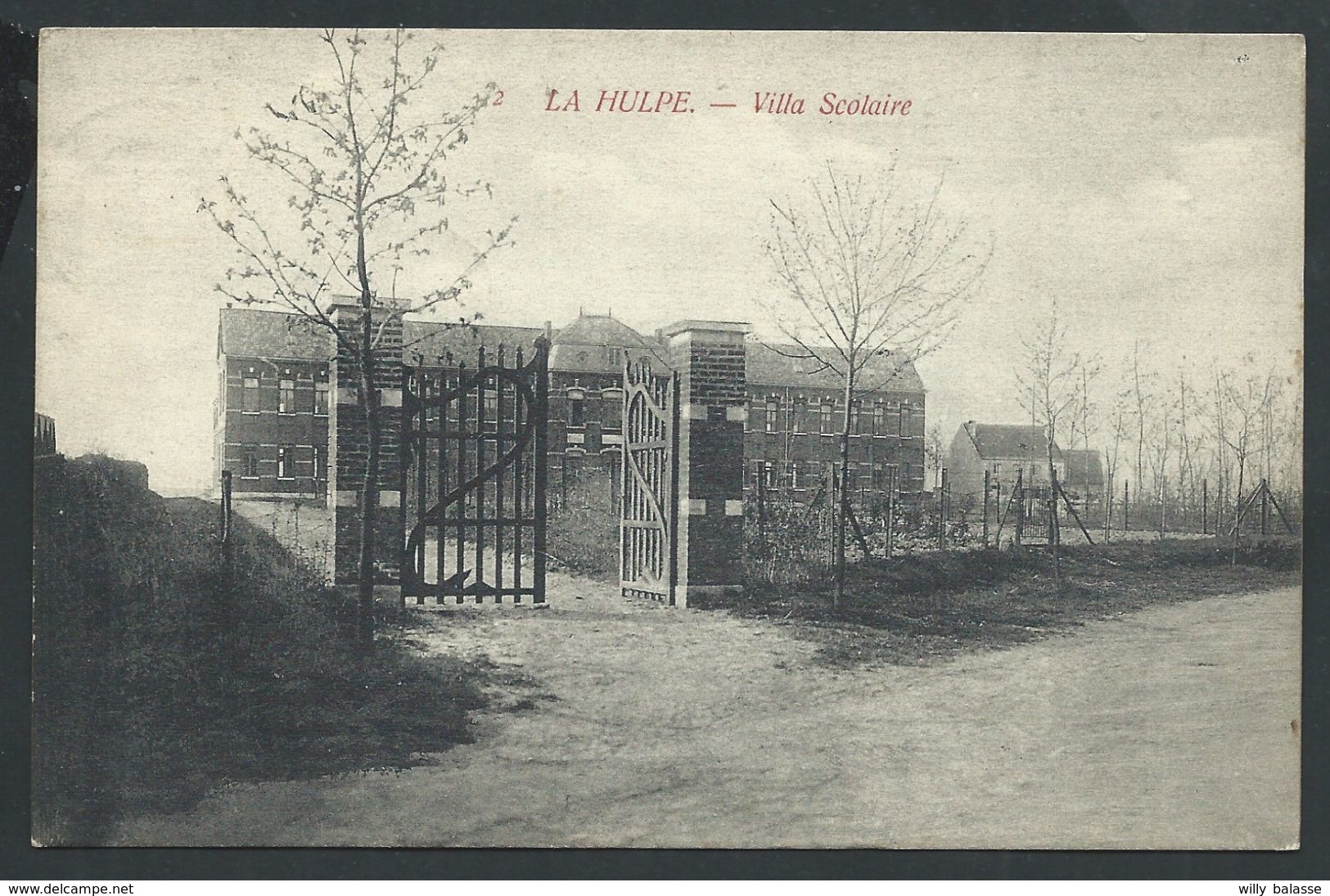 +++ CPA - LA HULPE - Villa Scolaire  // - La Hulpe