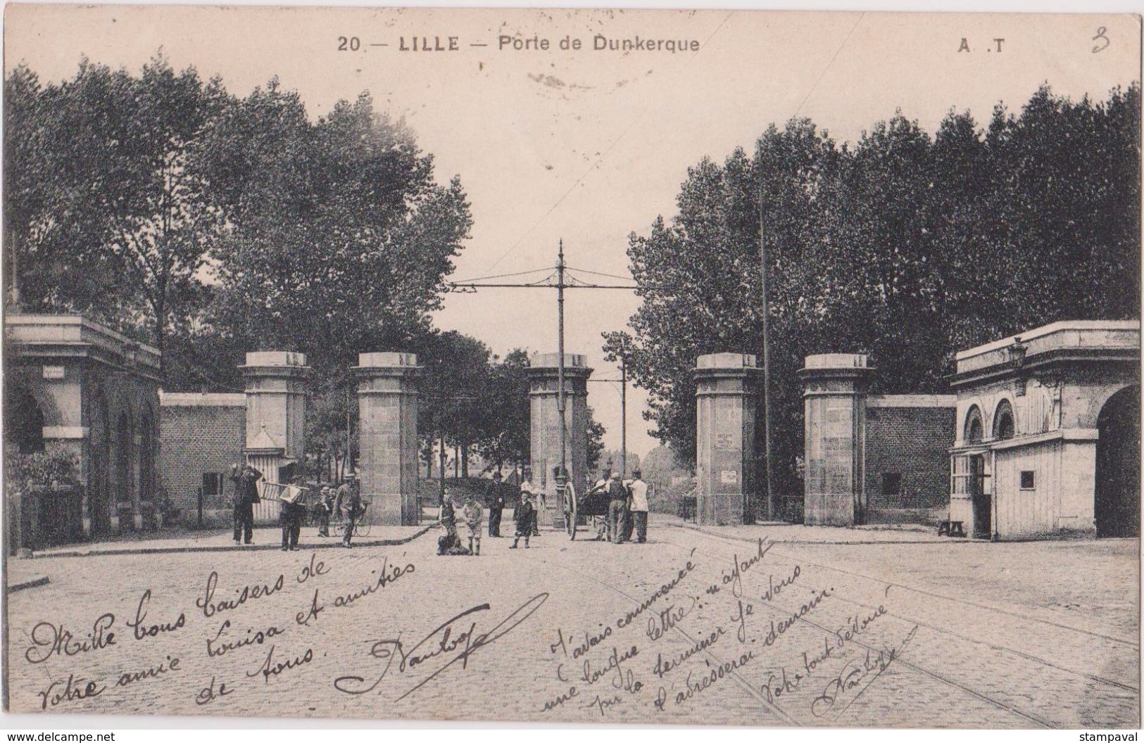 LILLE - PORTE DE DUNKERQUE - N° 20 - Lille