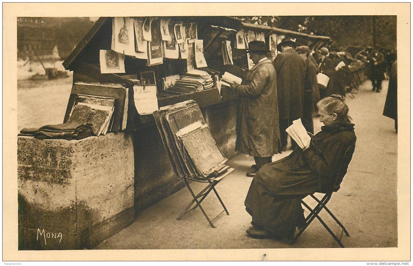 75 PARIS CHEZ LES BOUQUINISTES DU QUAI VOLTAIRE - Autres & Non Classés