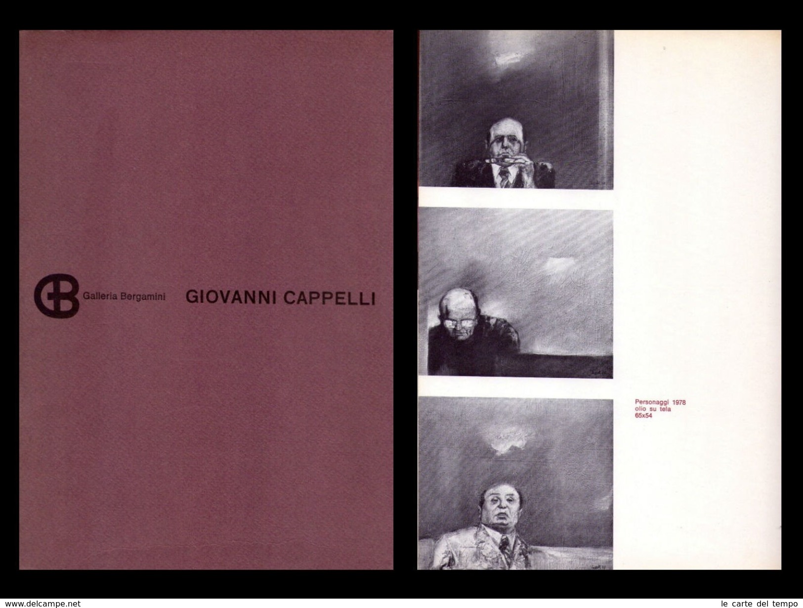 Catalogo Mostra GIOVANNI CAPPELLI. Galleria Bergamini - Milano Dall'8 Febbraio 1979 - Arts, Architecture