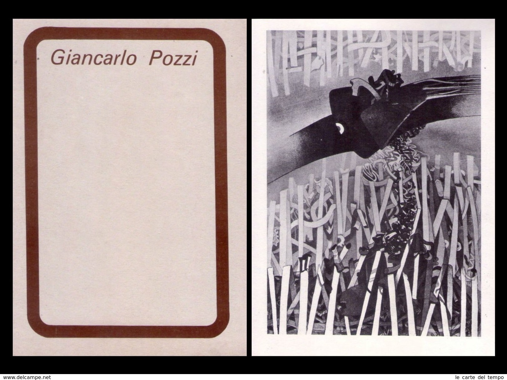 Catalogo GIANCARLO POZZI. Gallerie Pic-Pus - Firenze - Arts, Architecture