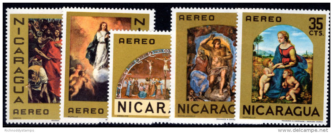 Nicaragua 1968 Religious Painting Unmounted Mint. - Nicaragua