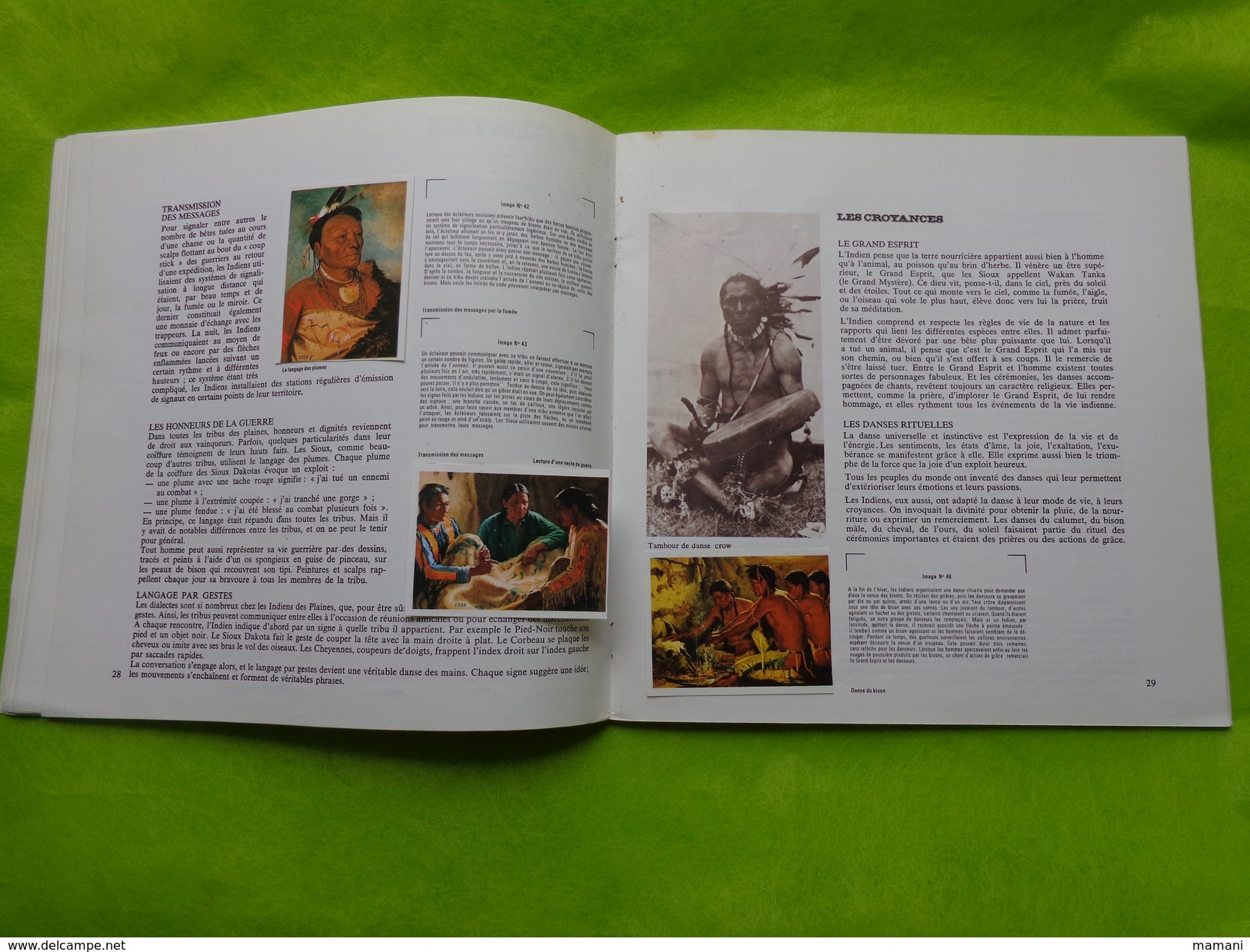 Catalogue Chocolats Coop -sur La Piste Des Indiens (manque 37 Images - Pubblicitari