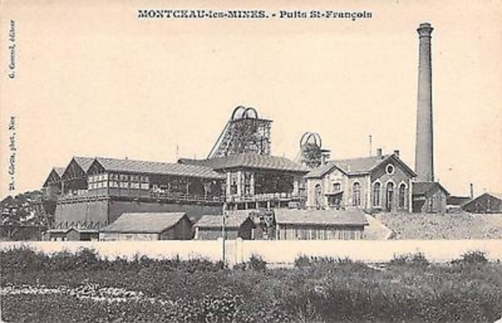 MONTCEAU LES MINES - Puits Saint François - Autres & Non Classés