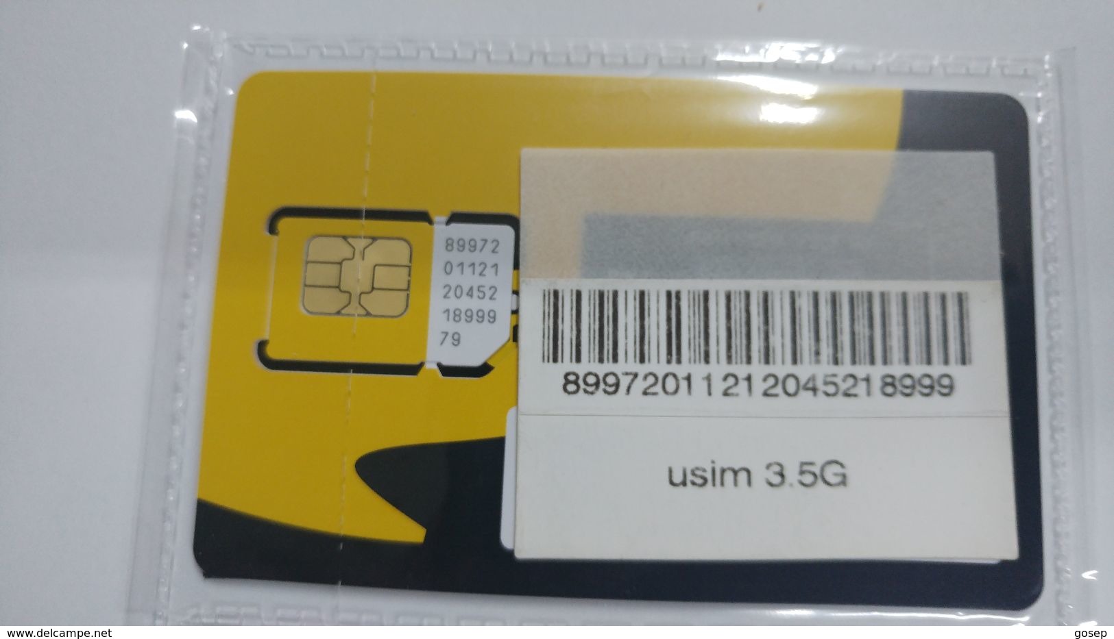 Israel-012 Mobile-sim Card Mint-(number-89972011212045218999)-new+1card Prepiad Free - Israele