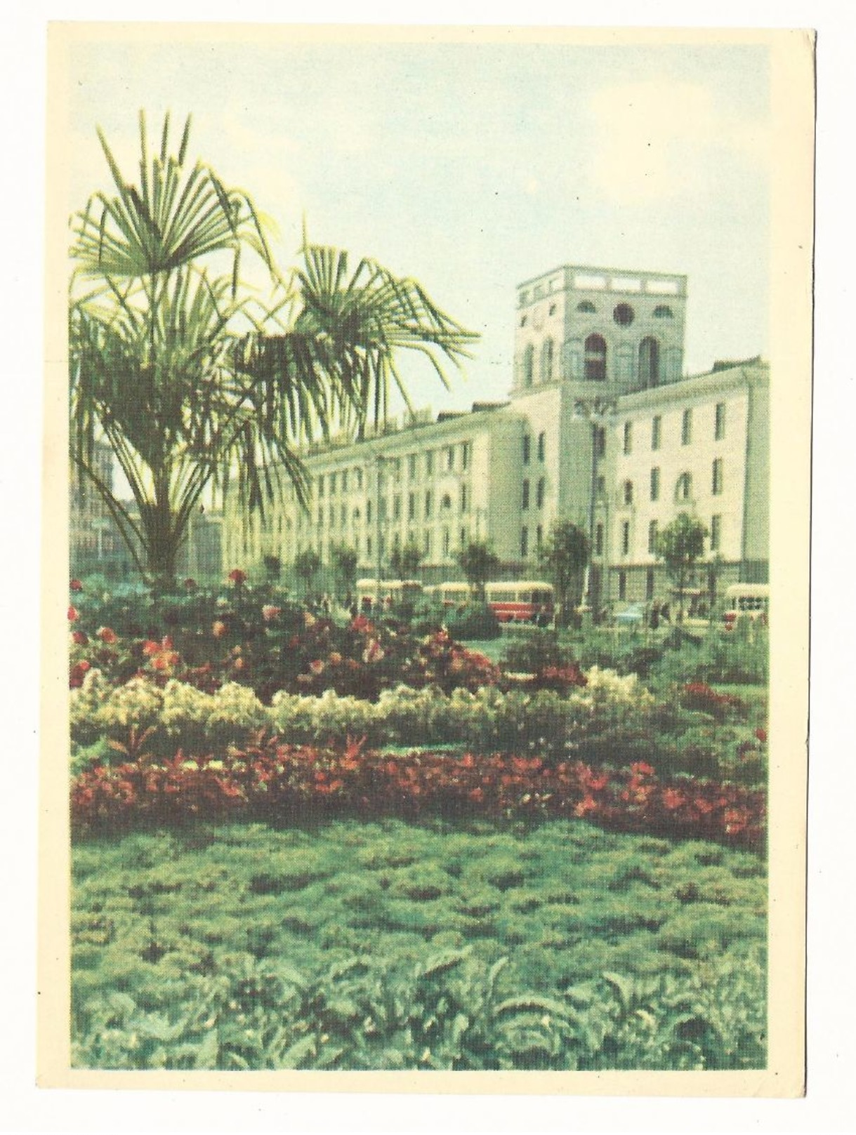 Belarus. Minsk. Yakub Kolas Square. Postcard 1965. Unused. - Belarus