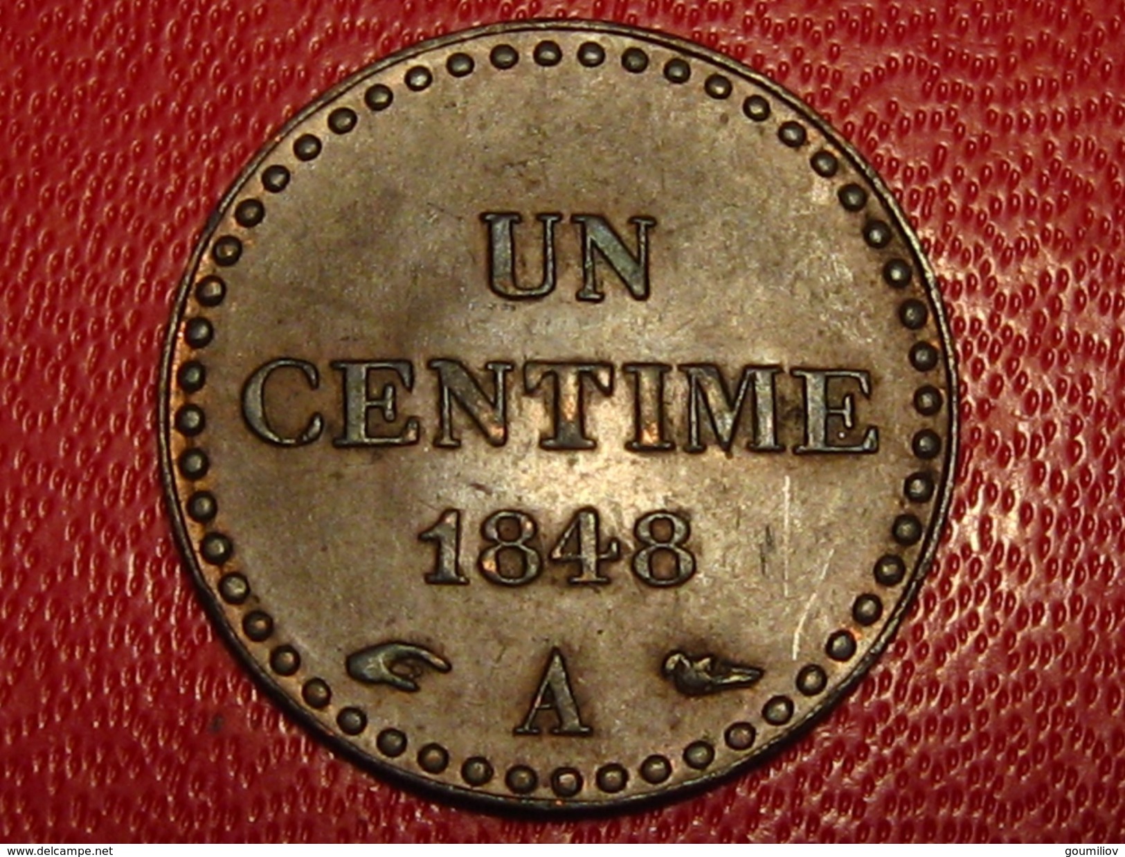 France - Un centime 1848 A Paris Dupré - Superbe 0747