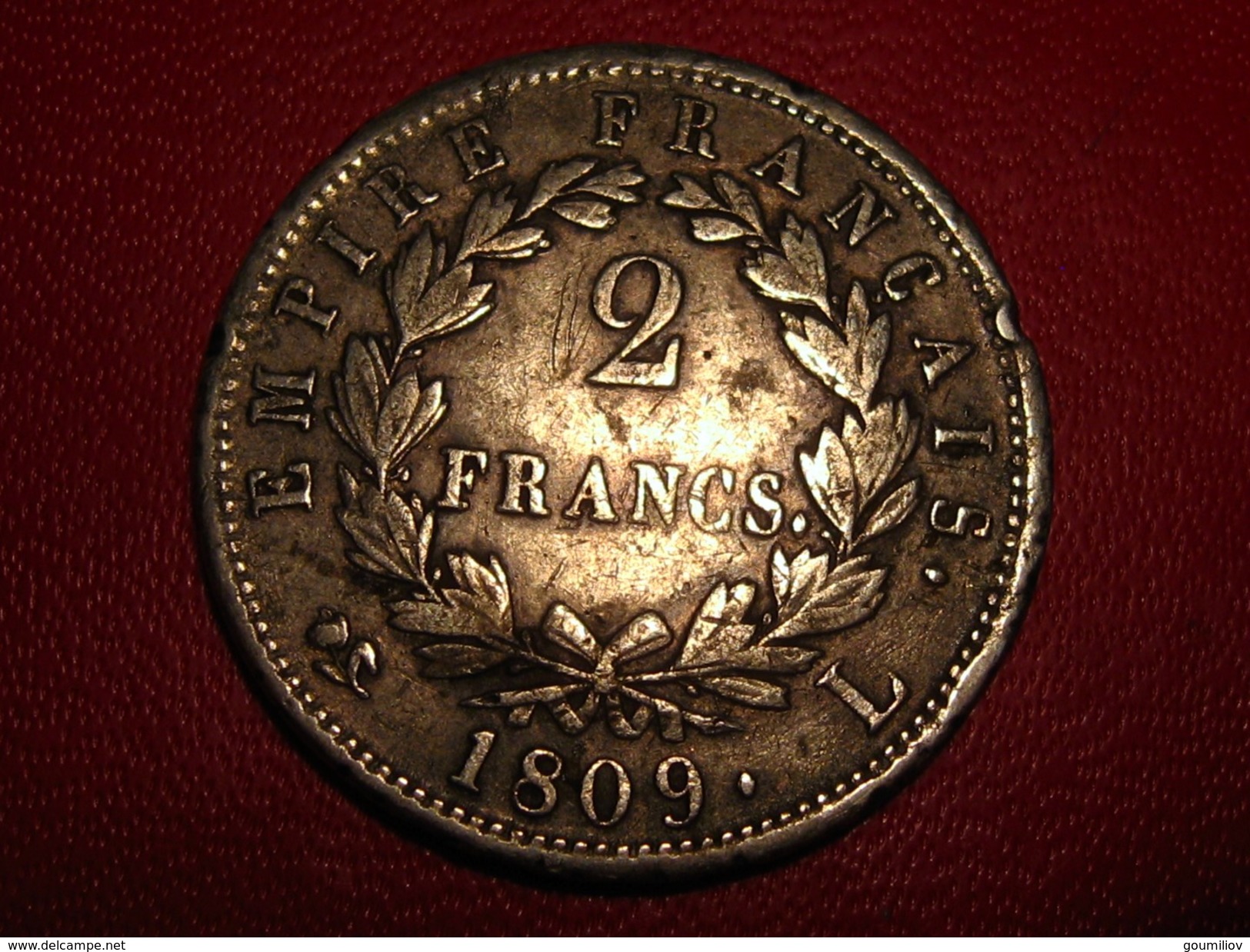 France - 2 Francs 1809 L Bayonne Napoléon Ier 0649 - 2 Francs