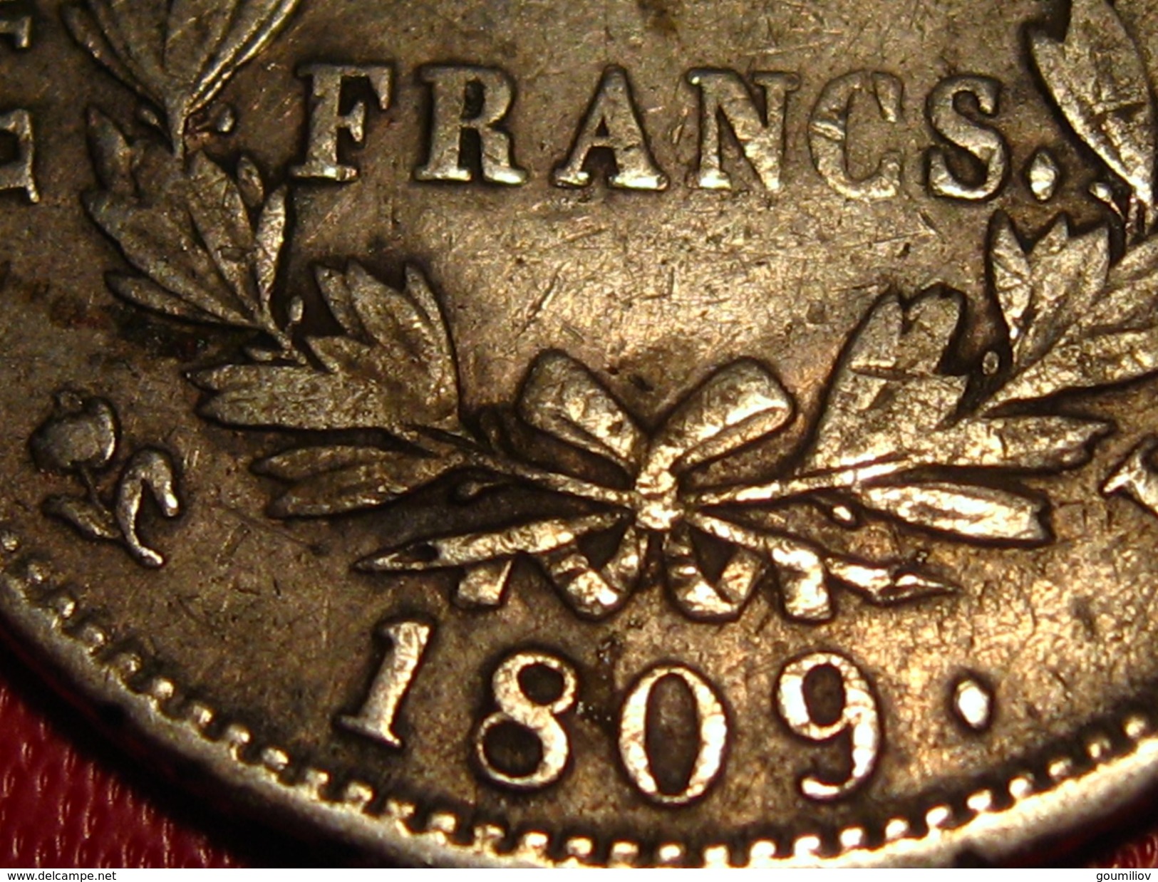 France - 2 francs 1809 L Bayonne Napoléon Ier 0649