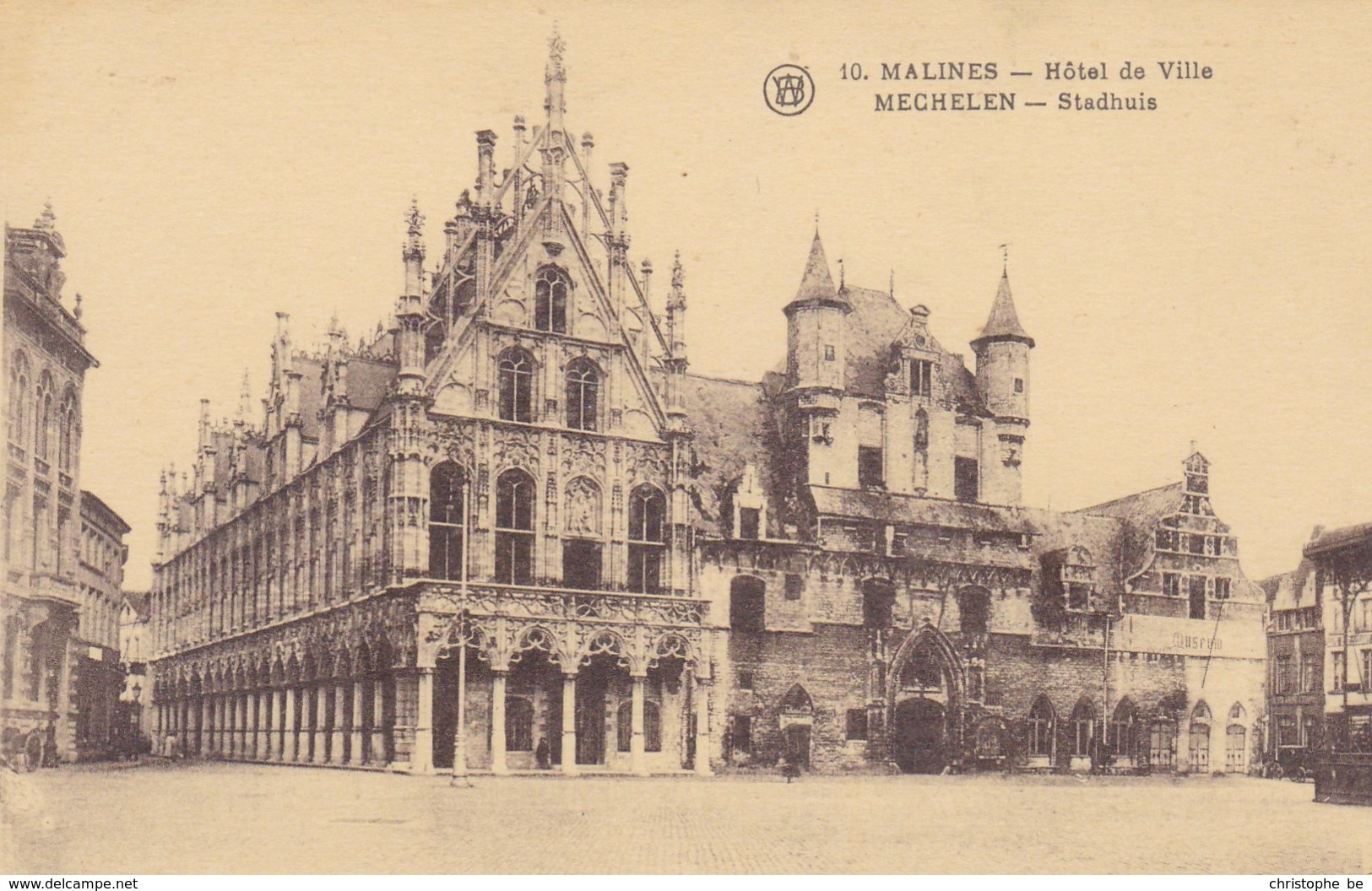 Mechelen, Stadhuis (pk37018) - Malines