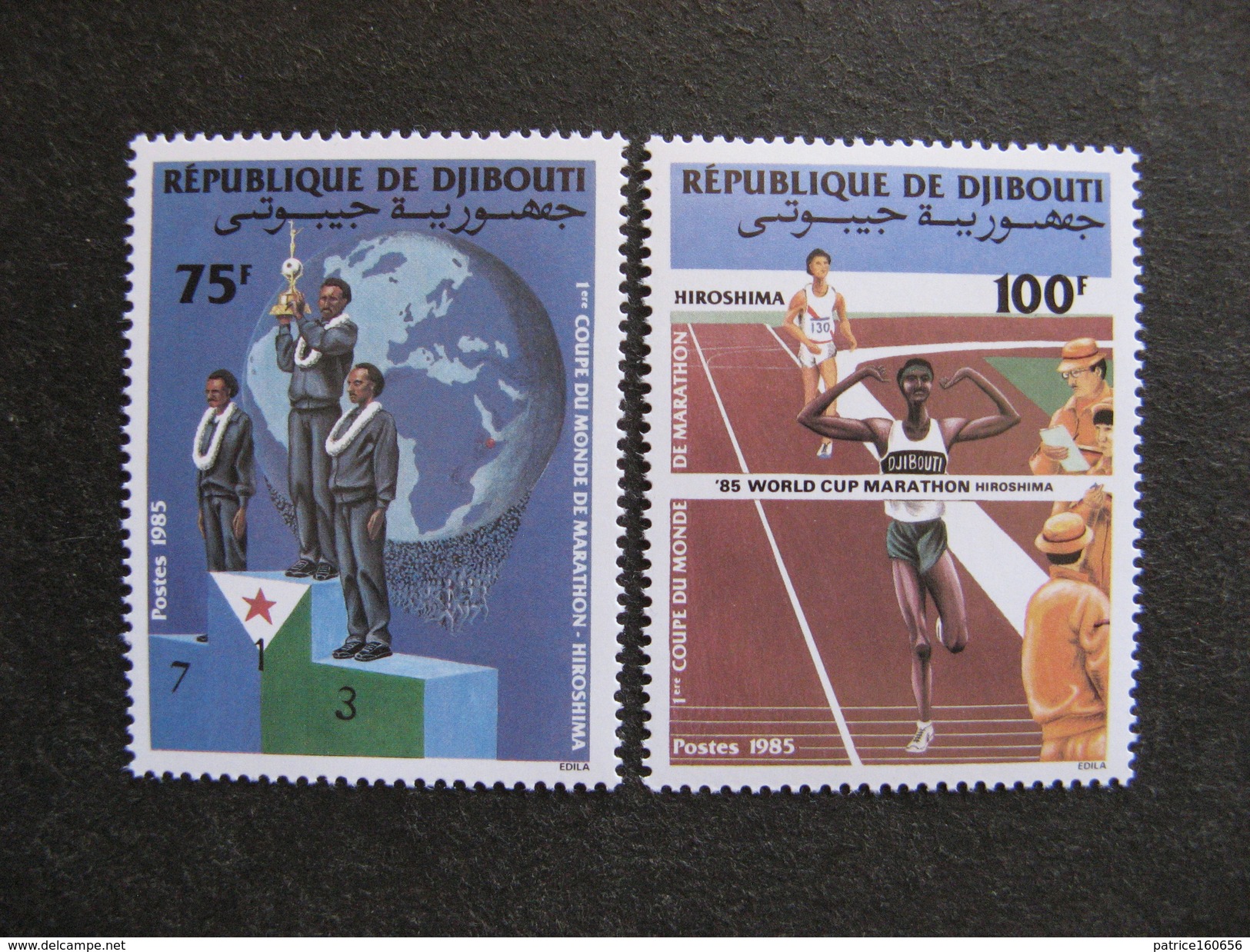 Djibouti :  Paire  N° 614 Et N° 615, Neufs XX. - Djibouti (1977-...)