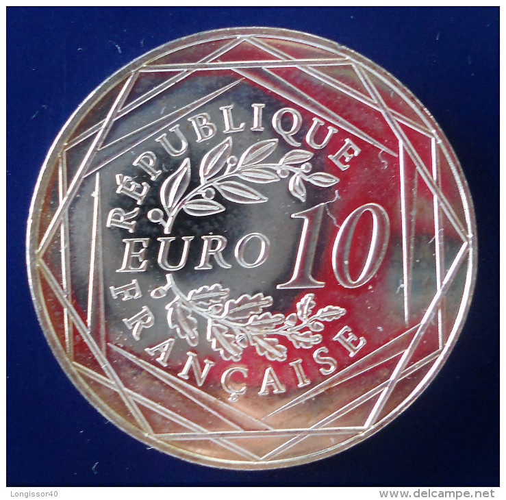 PIECE DE 10 € ARGENT 2014 - MONNAIE DE PARIS - France