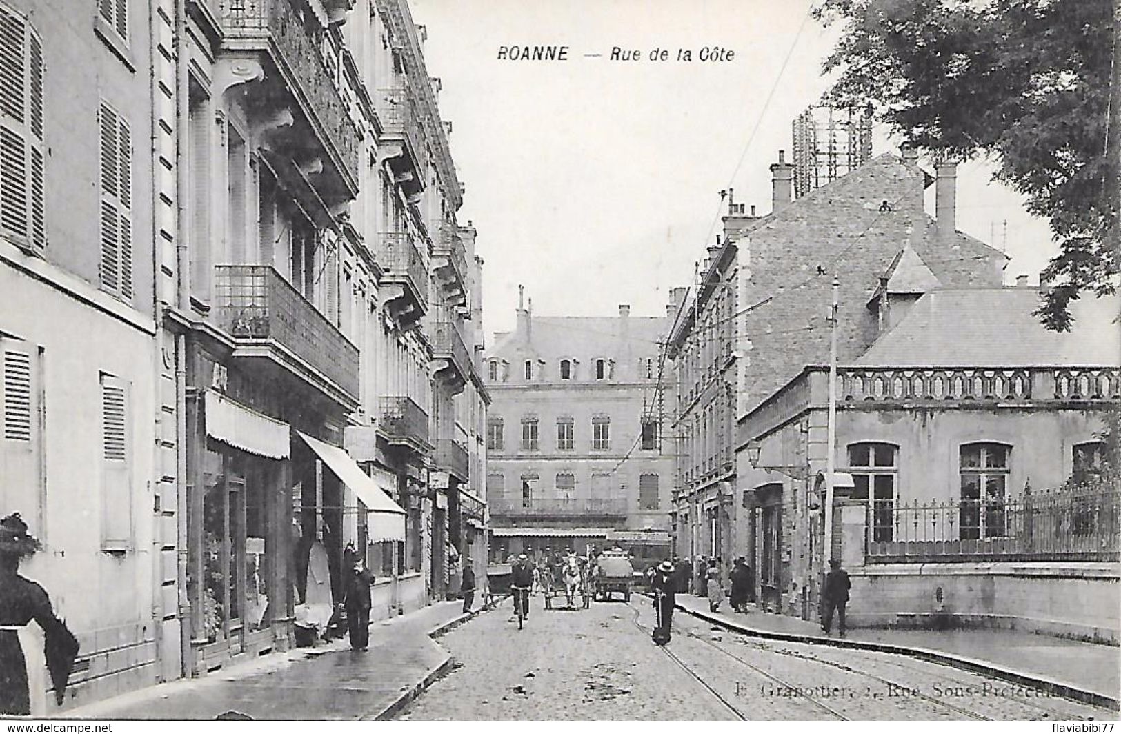 ROANNE - ( 42 ) -    Rue De La Côte - Roanne