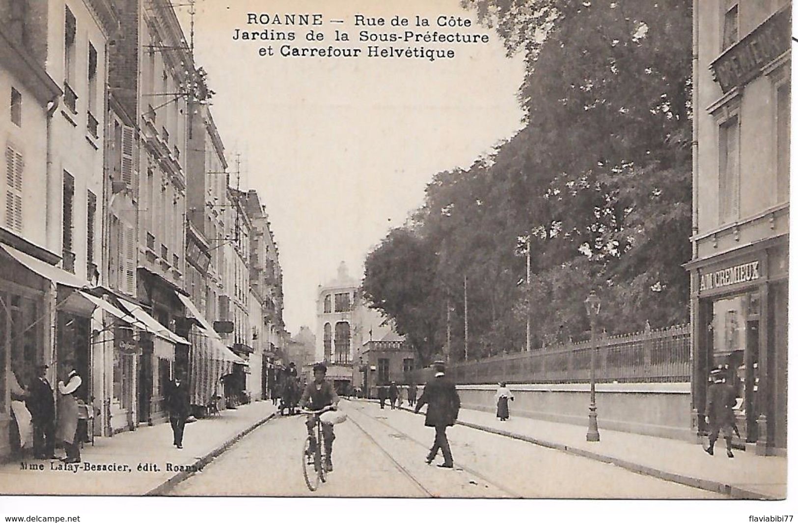 ROANNE - ( 42 ) -    Rue De La Côte - Roanne
